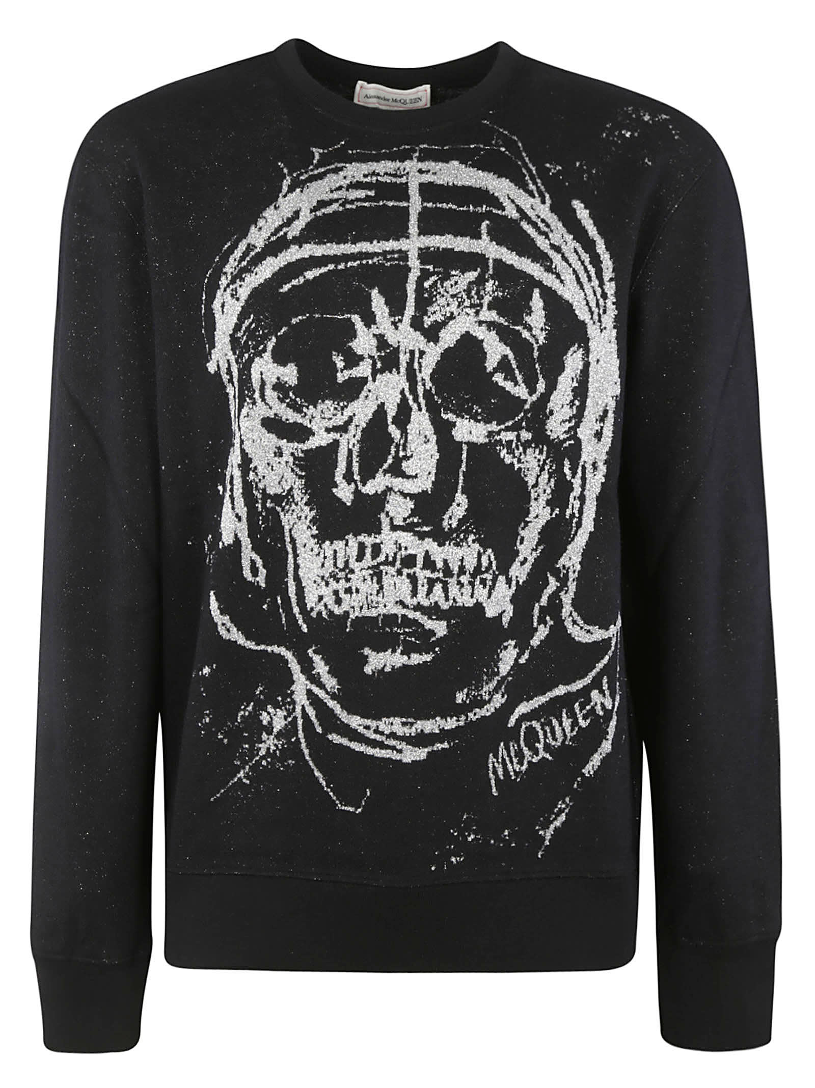 Alexander McQueen Skull Jacquard Sweatshirt