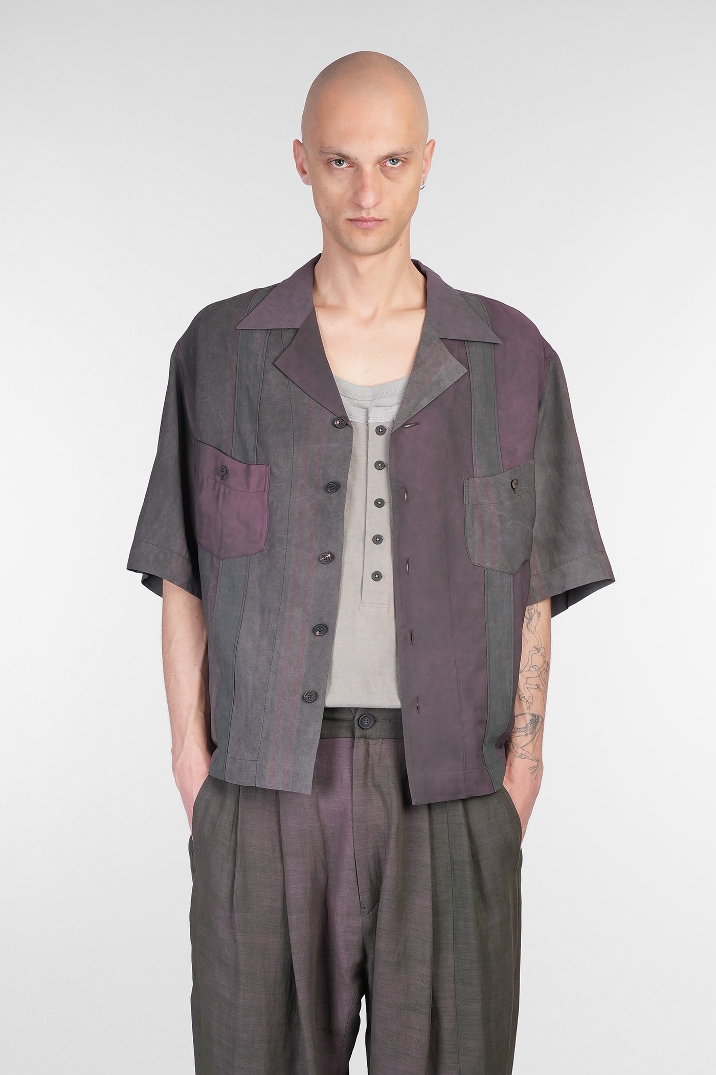 Shirt In Multicolor Viscose
