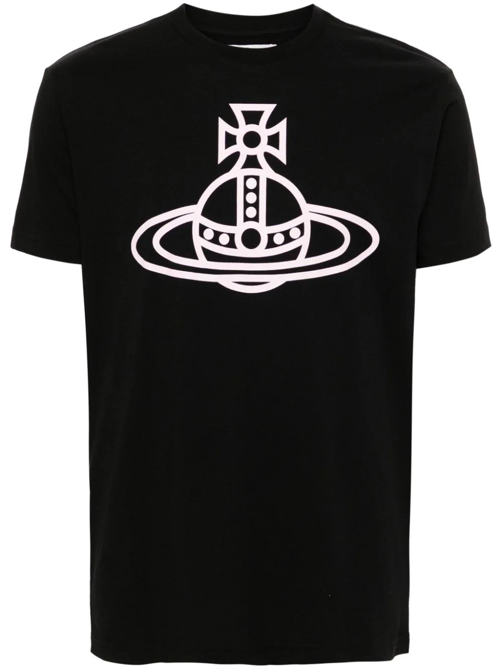 Shop Vivienne Westwood T-shirts And Polos Black