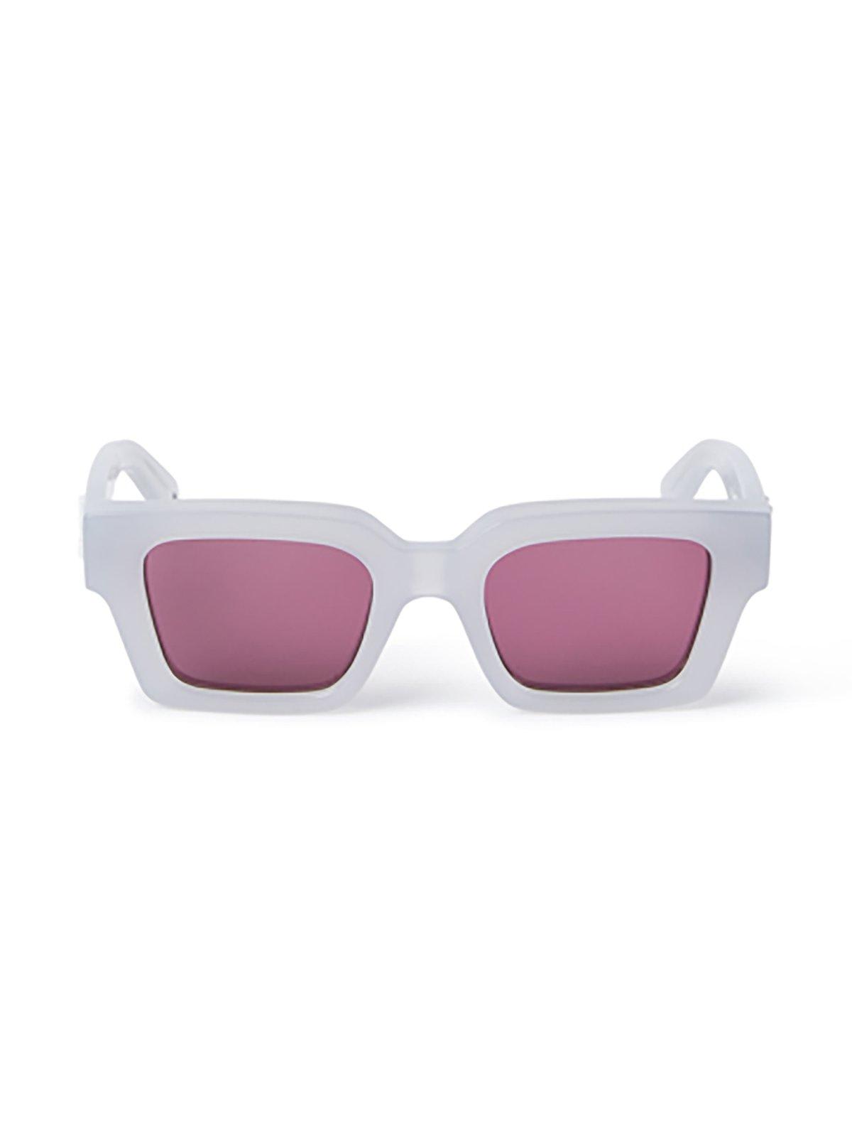 Off-white Square Frame Sunglasses In Gray