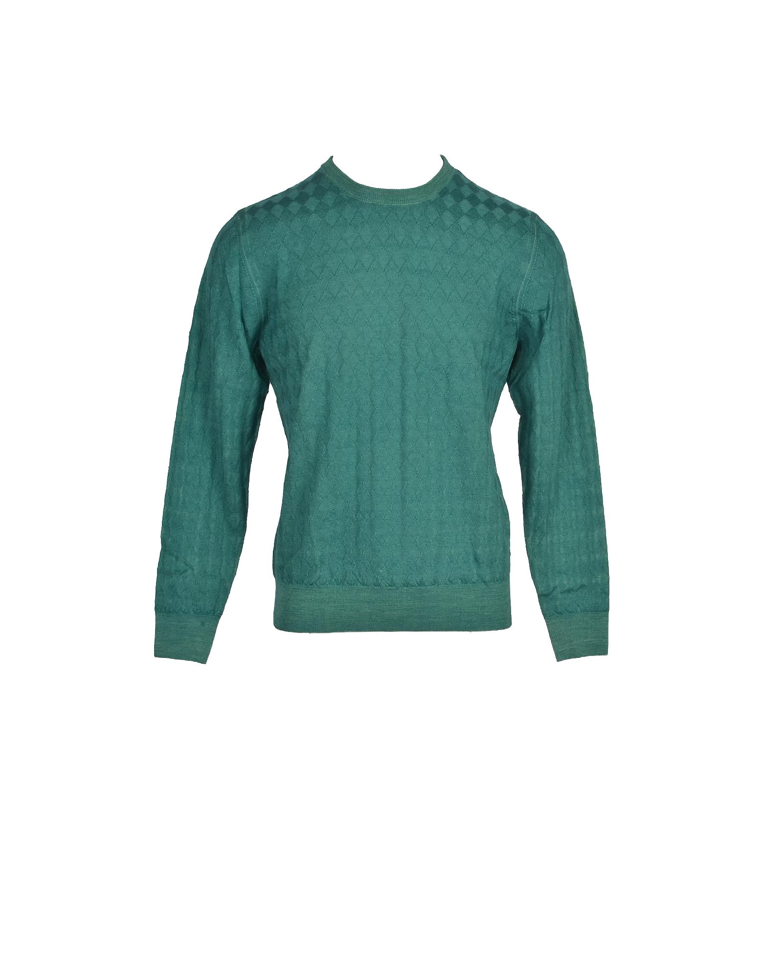 Ballantyne Mens Green Sweater