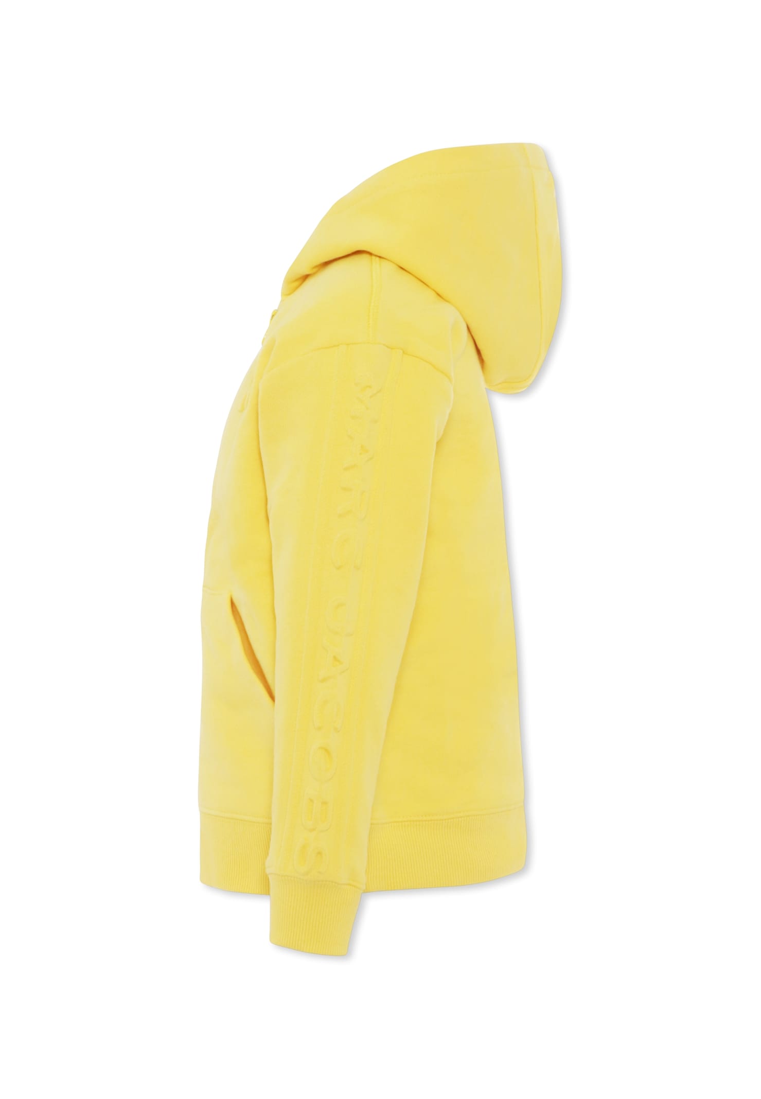 Marc Jacobs Yellow Sweatshirt For Kids With Logo In Yellow