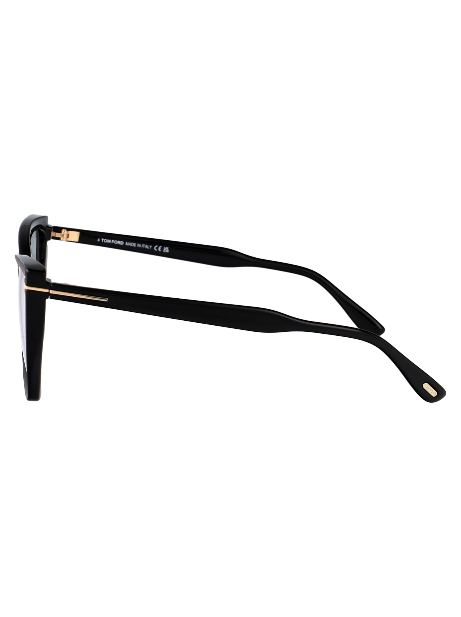 Tom Ford Cat-eye Frame Glasses Glasses In Black