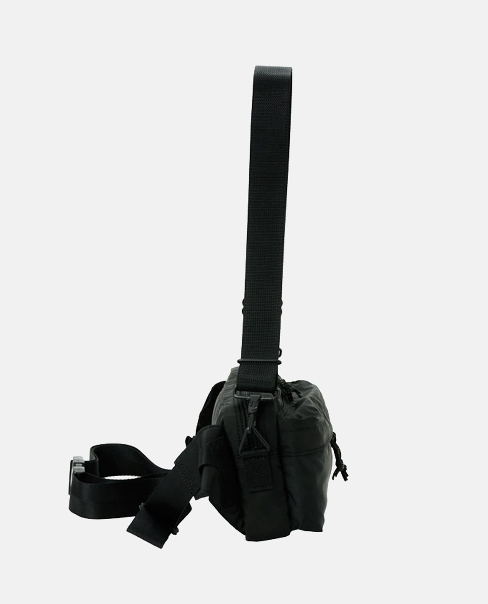 Porter Force 2way Waist Bag In Black