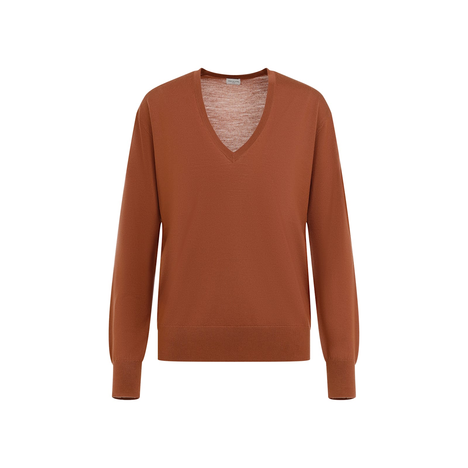 Shop Dries Van Noten Tuomas Pullover In Light Rust