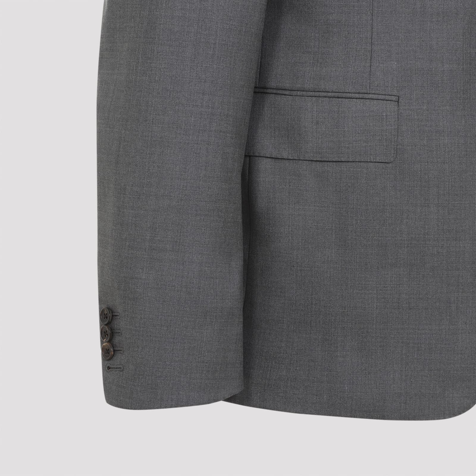 Shop Thom Browne Classic Sport Coat In Med Grey