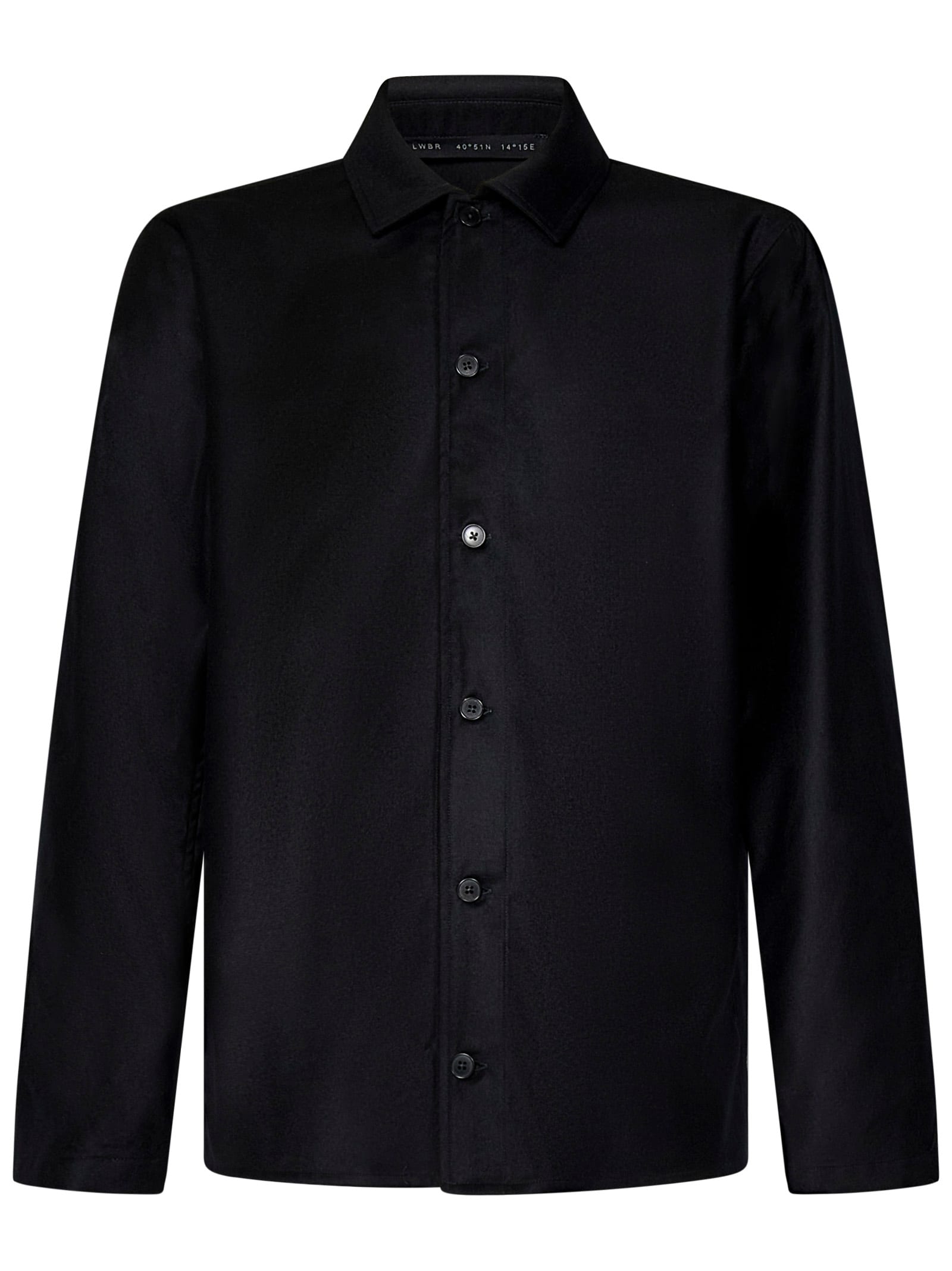 Shop Low Brand Shirt In Black