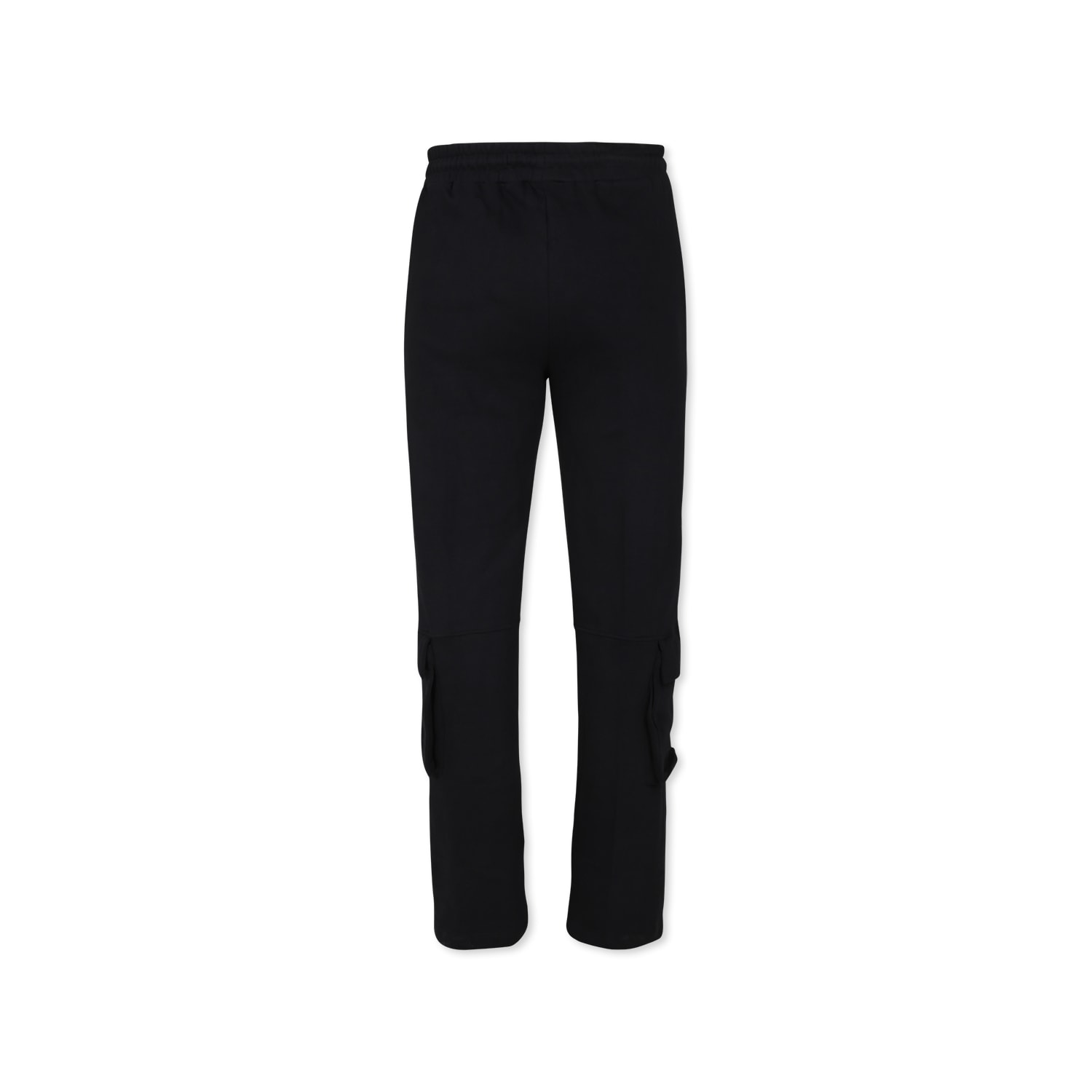 Diadora Black Trousers For Girl With Logo In Black