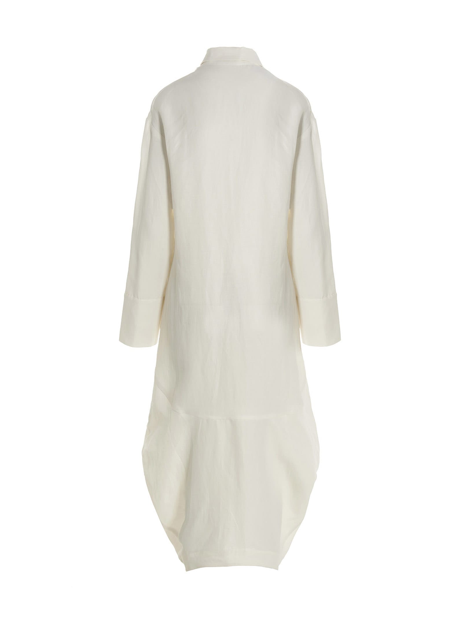 Shop Balossa Semira Maxi Dress In White