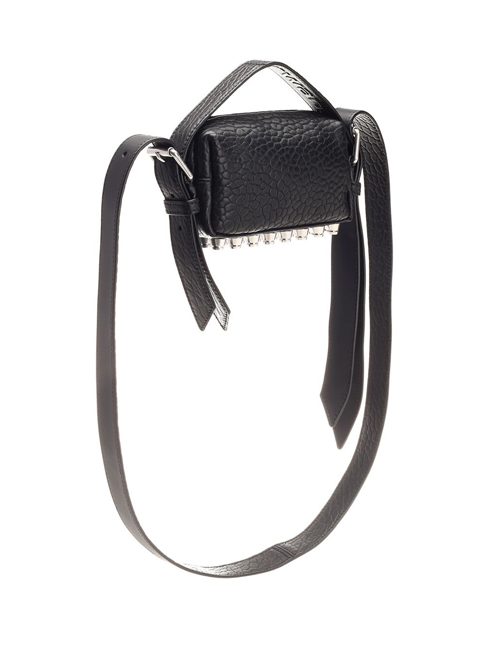 Shop Alexander Wang Ricco Mini Crossbody Bag In Black