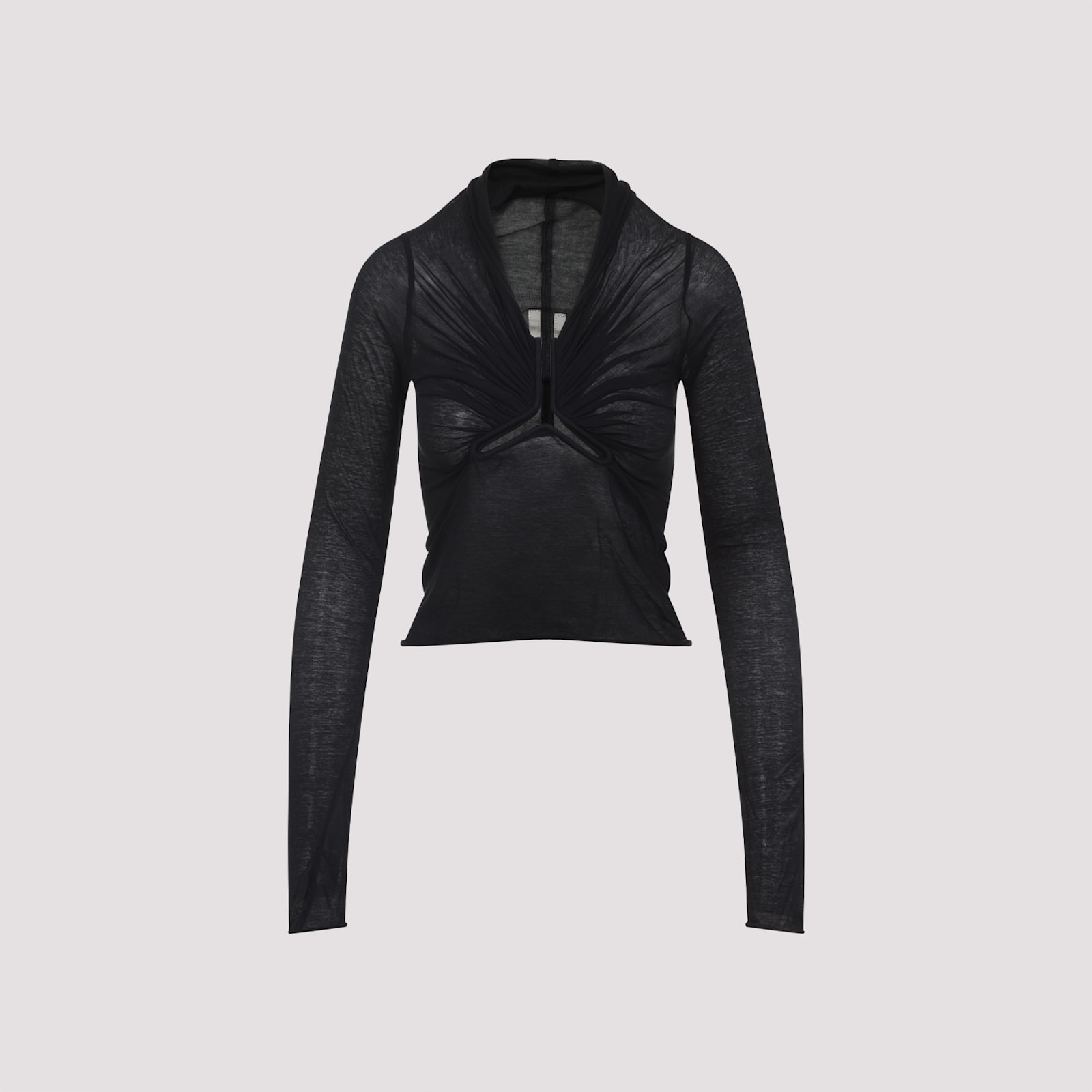 Rick Owens Allanah Long Sleeves Top Women In Black