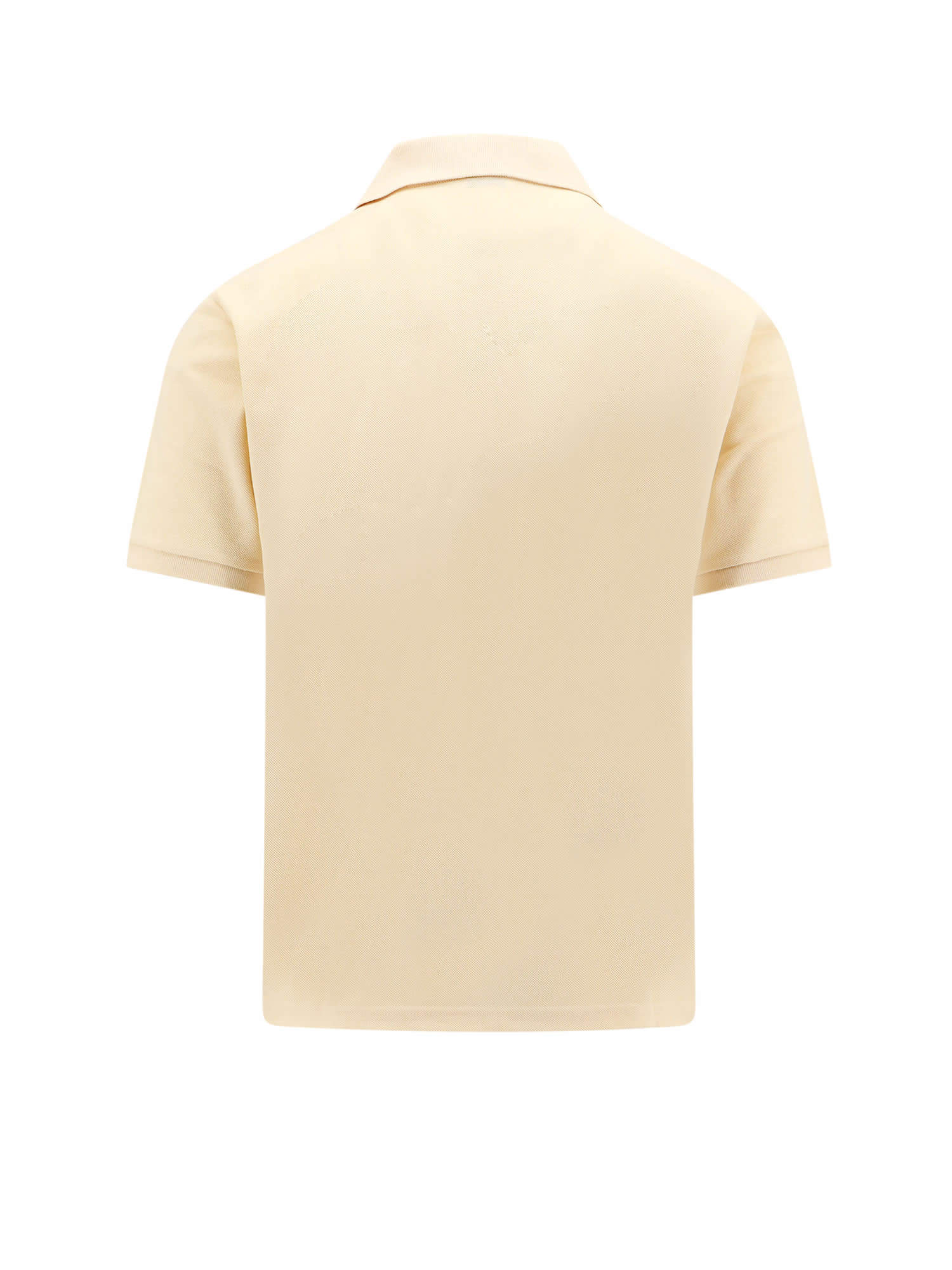 Shop Saint Laurent Polo Shirt In Yellow