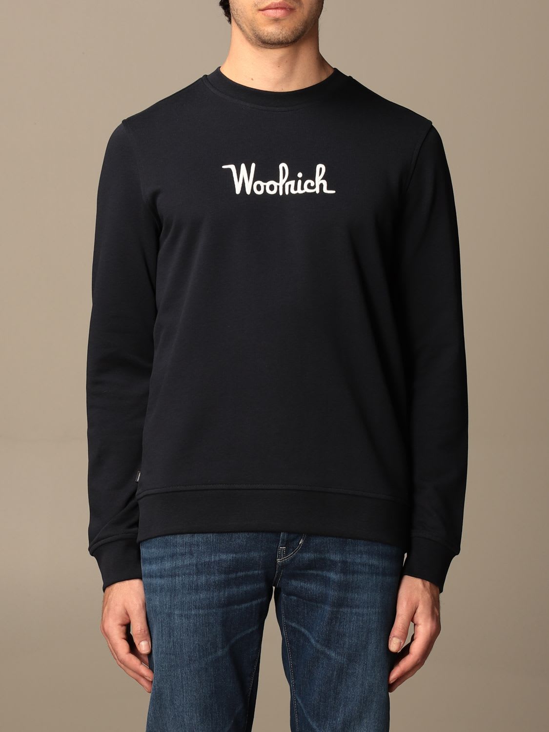 Woolrich sweatshirt Woolrich crewneck sweatshirt with logo
