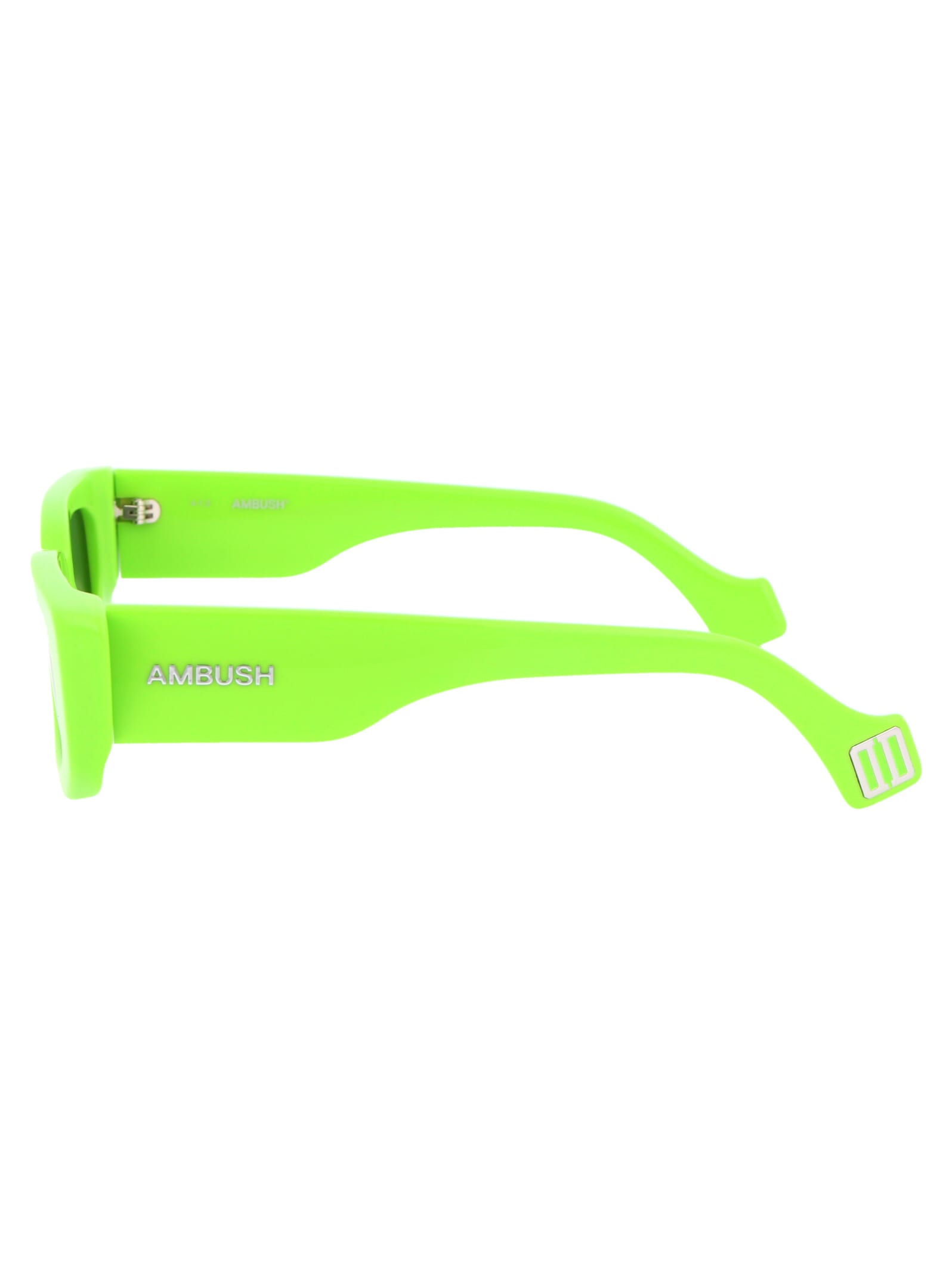 Shop Ambush Nova Sunglasses In 7057 Green Fluo Green
