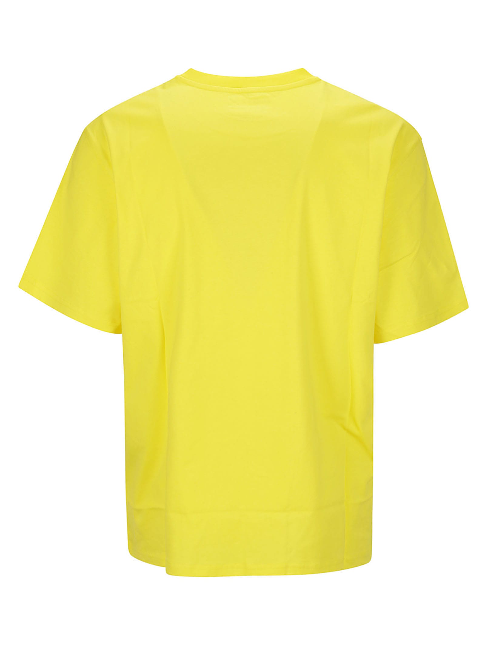 Shop Martine Rose Classic T-shirt In Acid Yellow / Rose
