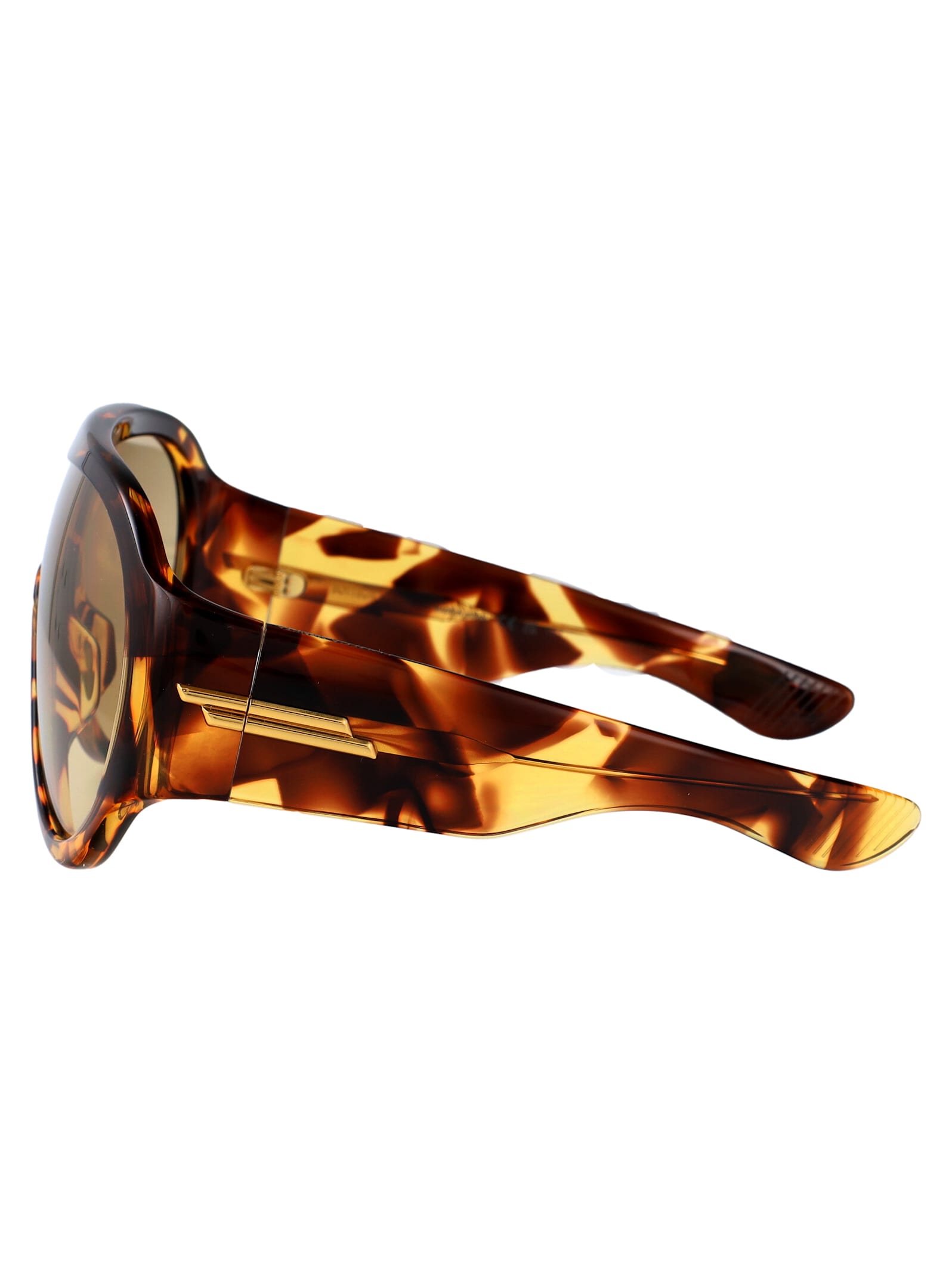 Bottega Veneta Bv1345s-002havana-havana-brown In Brown