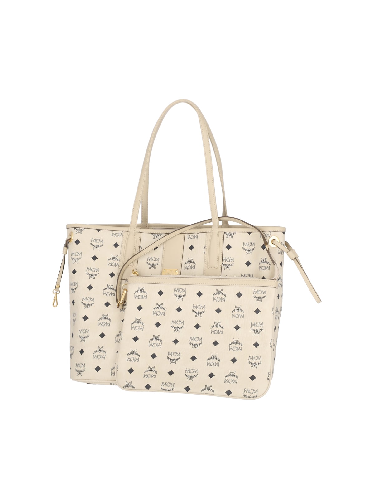 Mcm Medium Liz Monogram Tote Bag In Multi