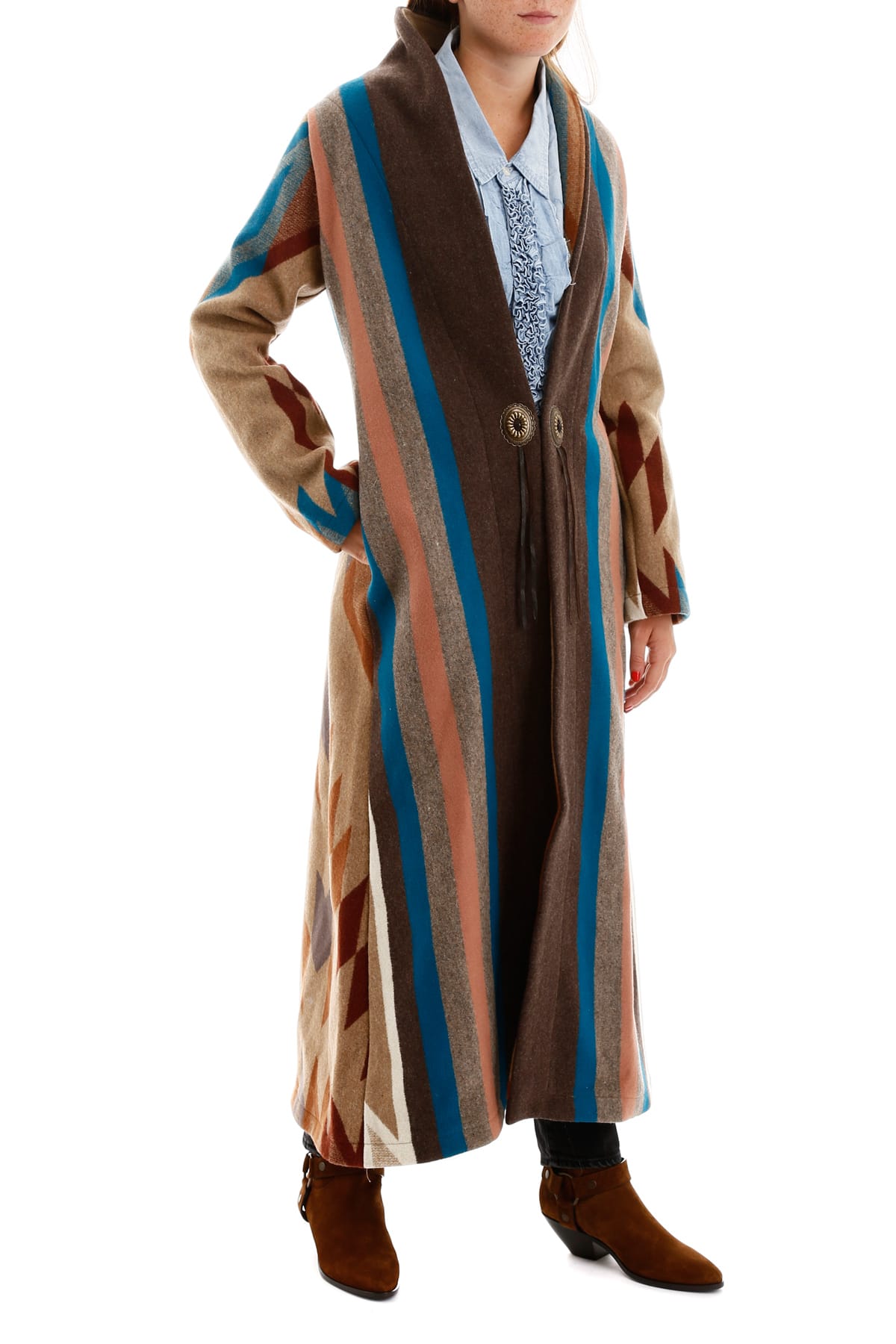 western blanket coat