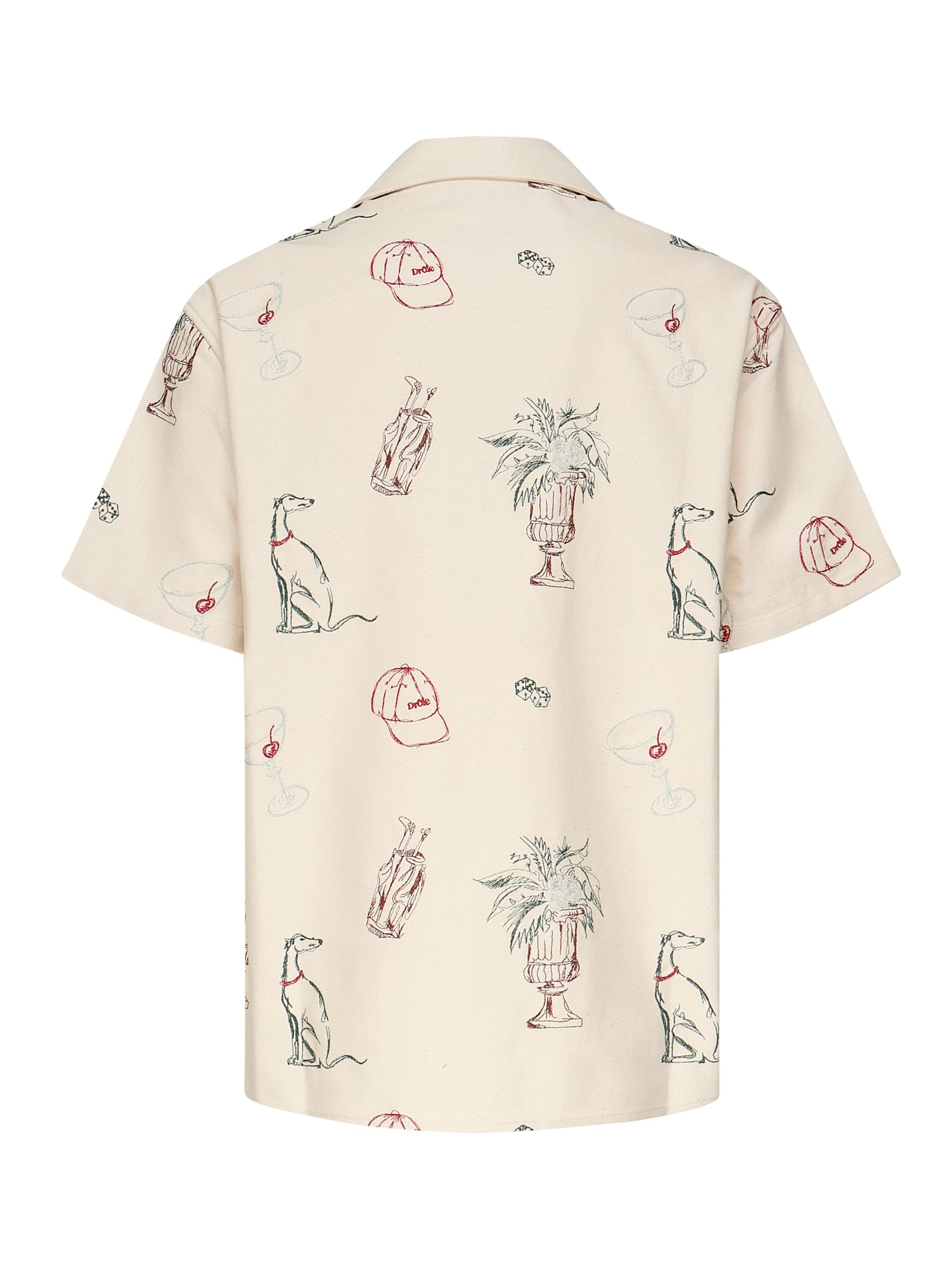 Drôle De Monsieur Short Sleeve Shirt