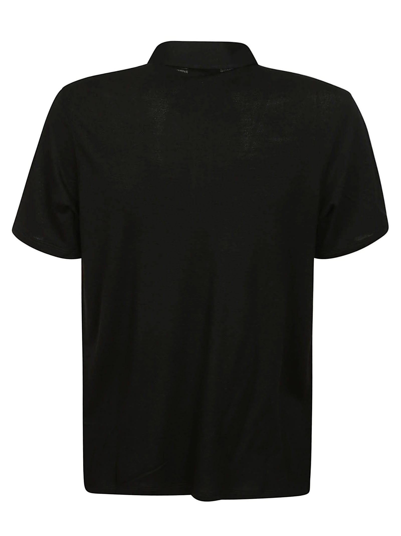Shop Isaia Tshirt In Black