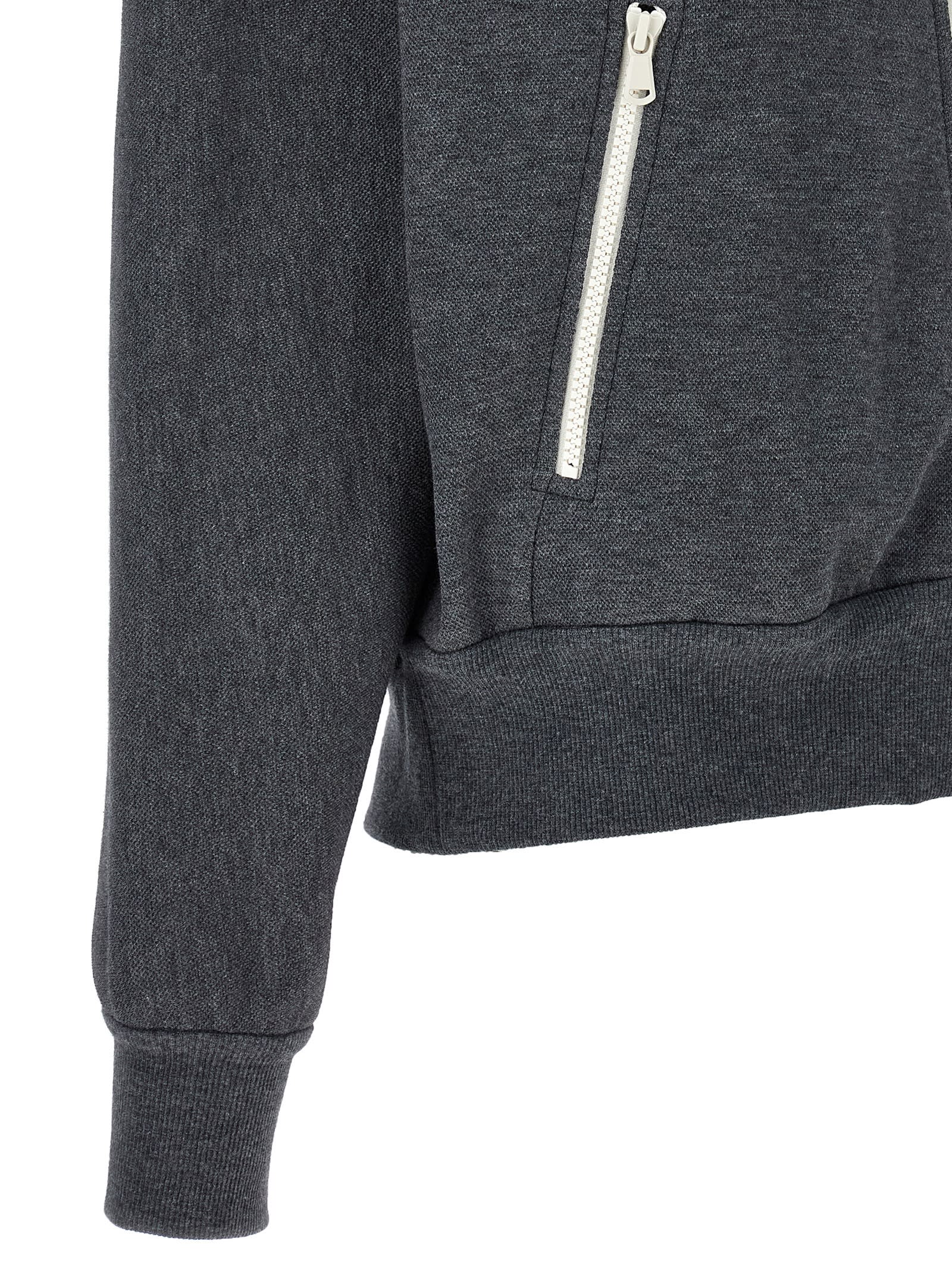 BRUNELLO CUCINELLI LOGO HOODIE