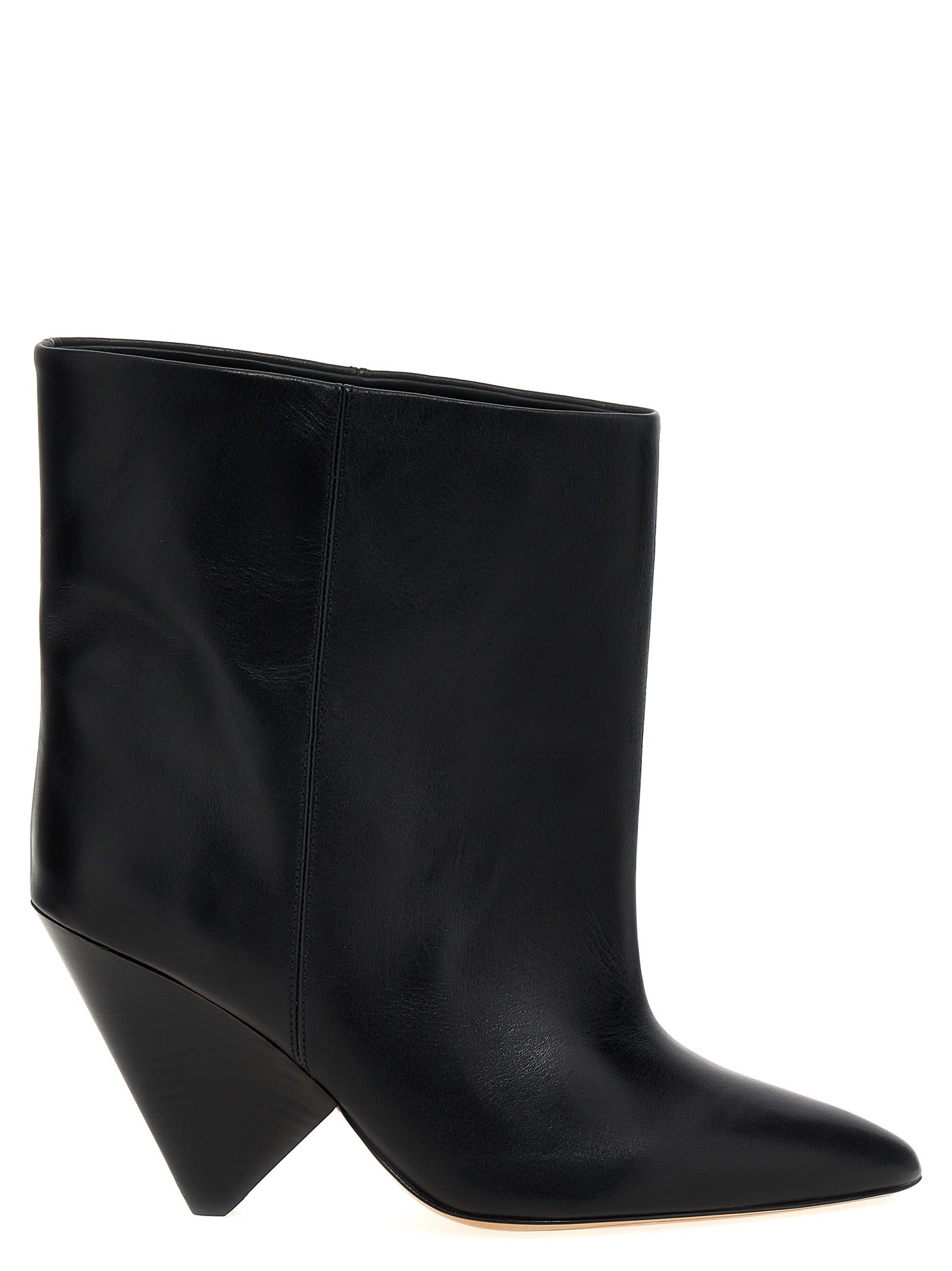 Shop Isabel Marant Miyako Ankle Boots In Black
