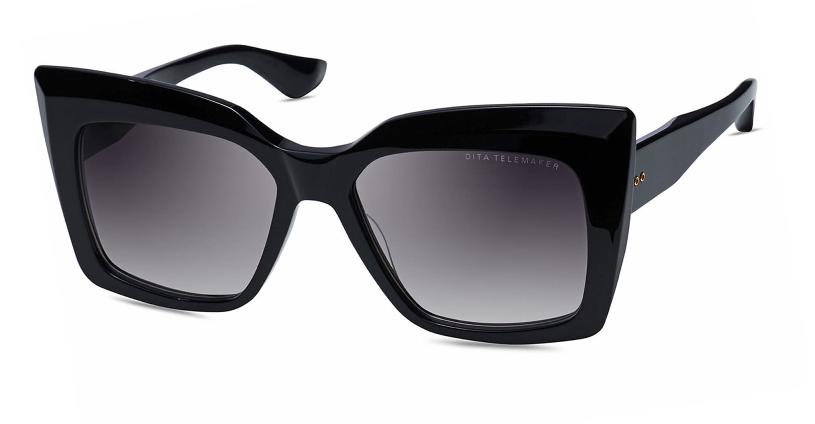 Shop Dita Telemaker - Black Sunglasses