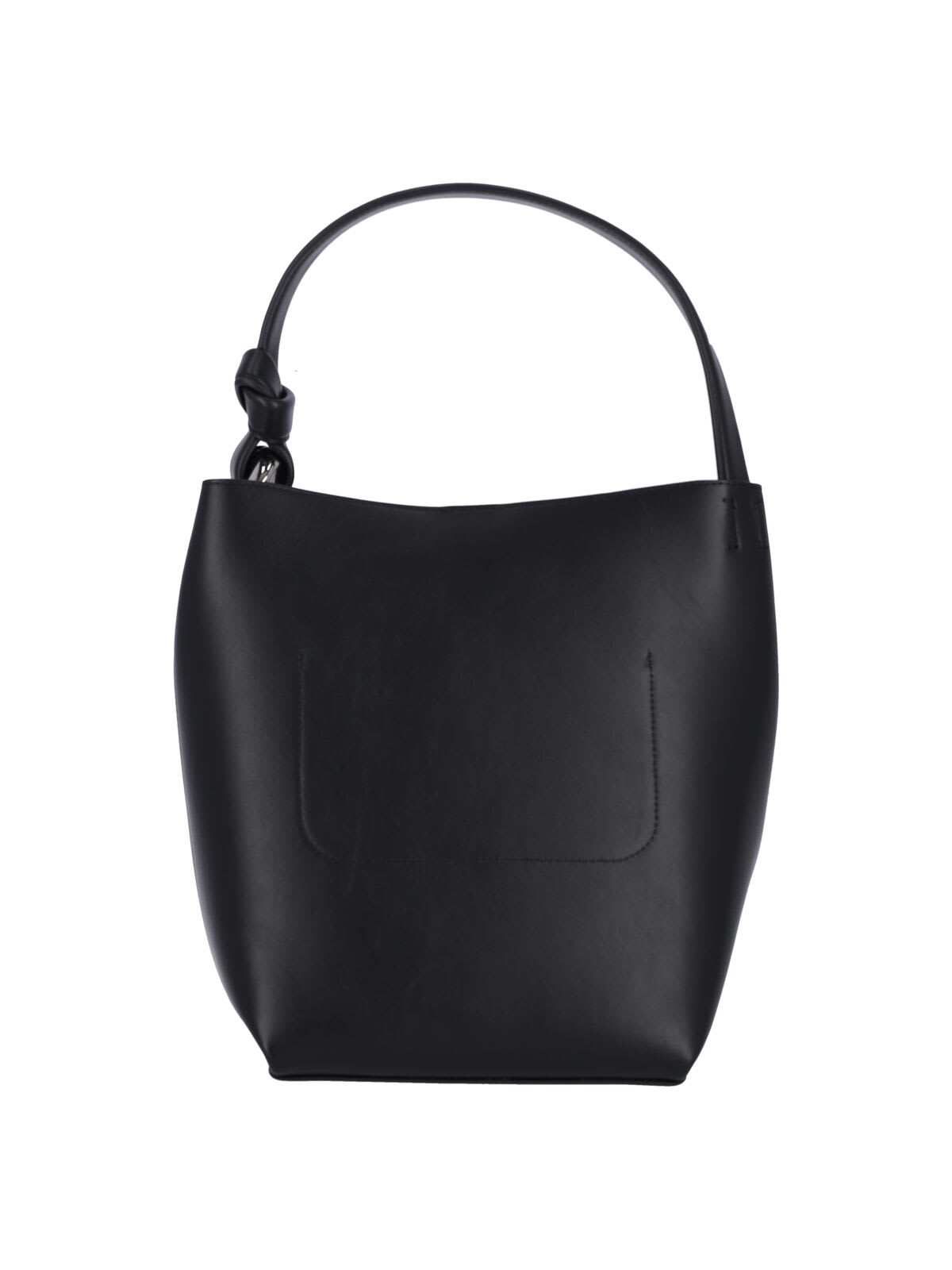 Jw Anderson Croner Bucket Bag In Black