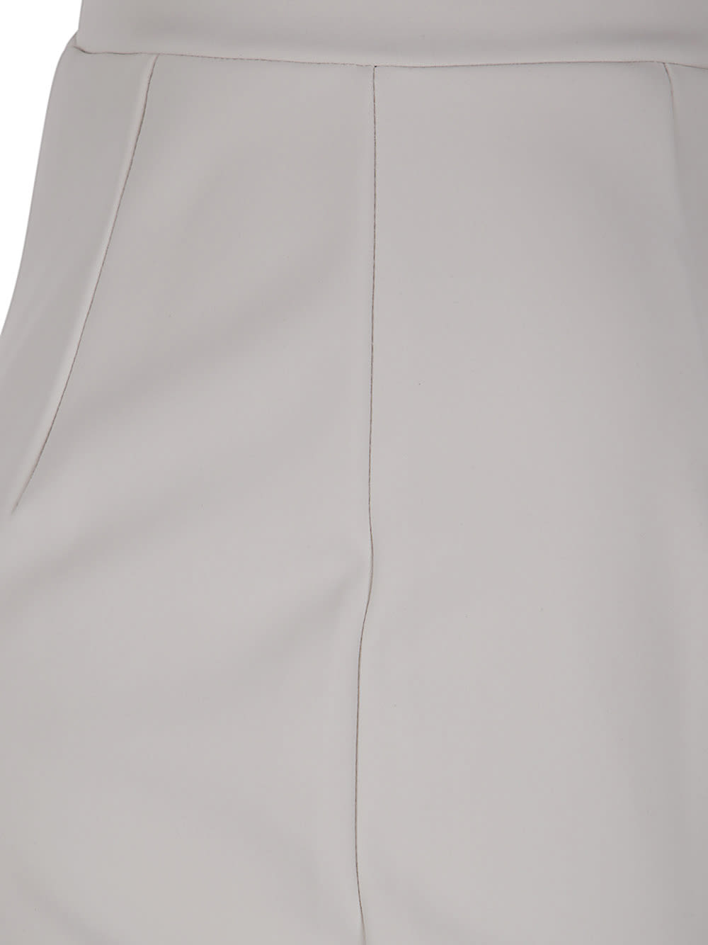 Shop La Petit Robe Di Chiara Boni Lumi Skirt Jersey In Winter White