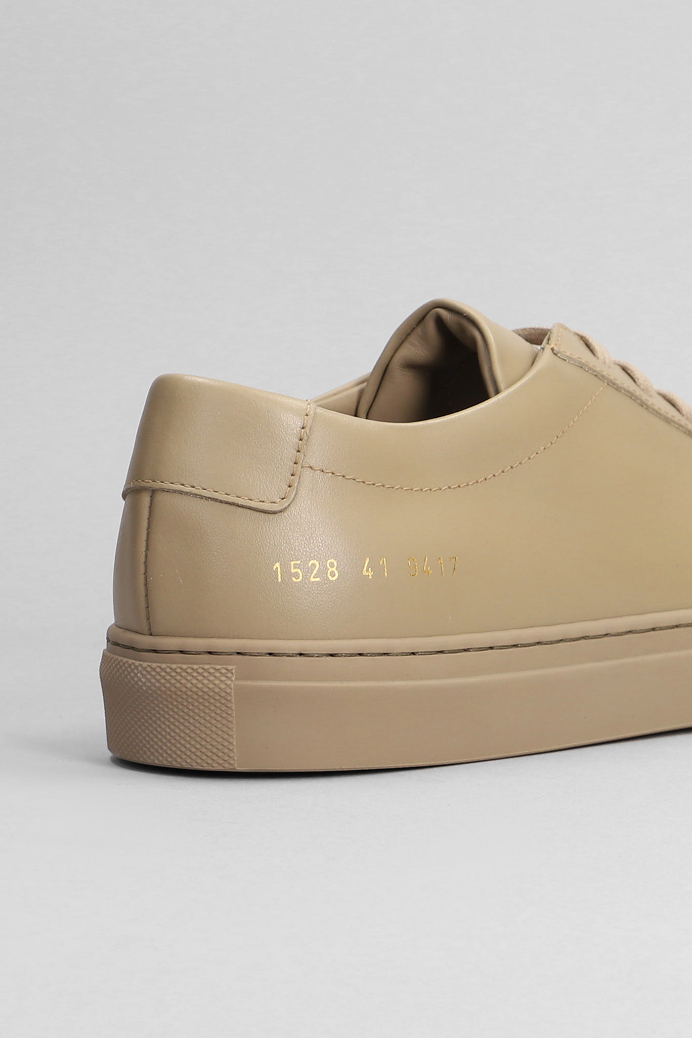 Shop Common Projects Achilles Low Sneakers In Brown Leather