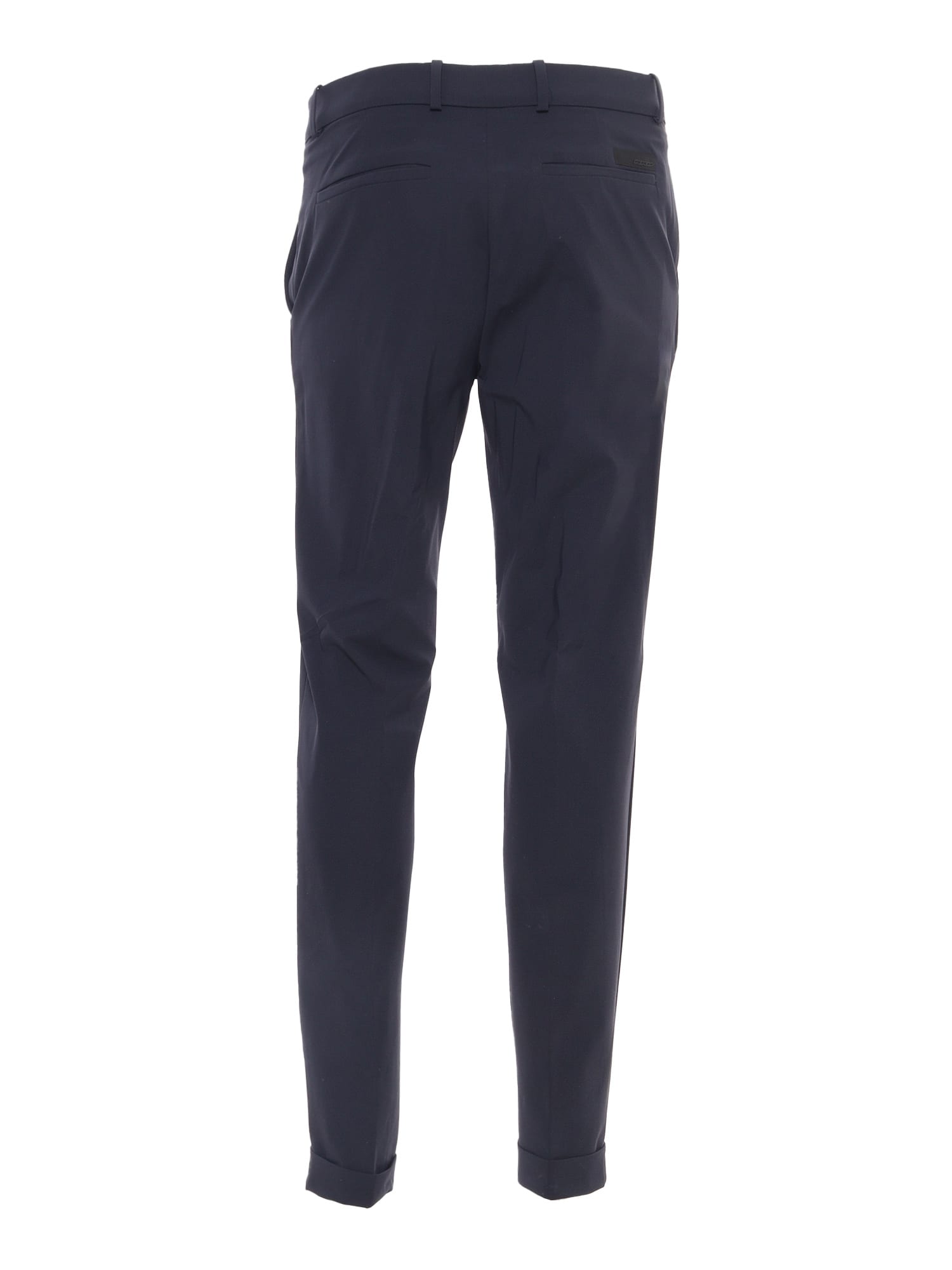 Shop Rrd - Roberto Ricci Design Blu Chino Trousers In Blue