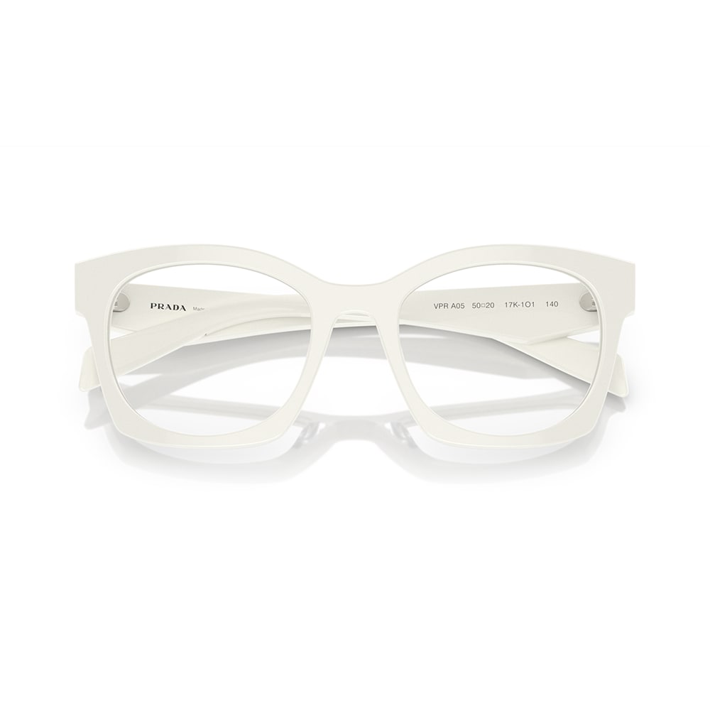 Shop Prada Eyewear In Bianco