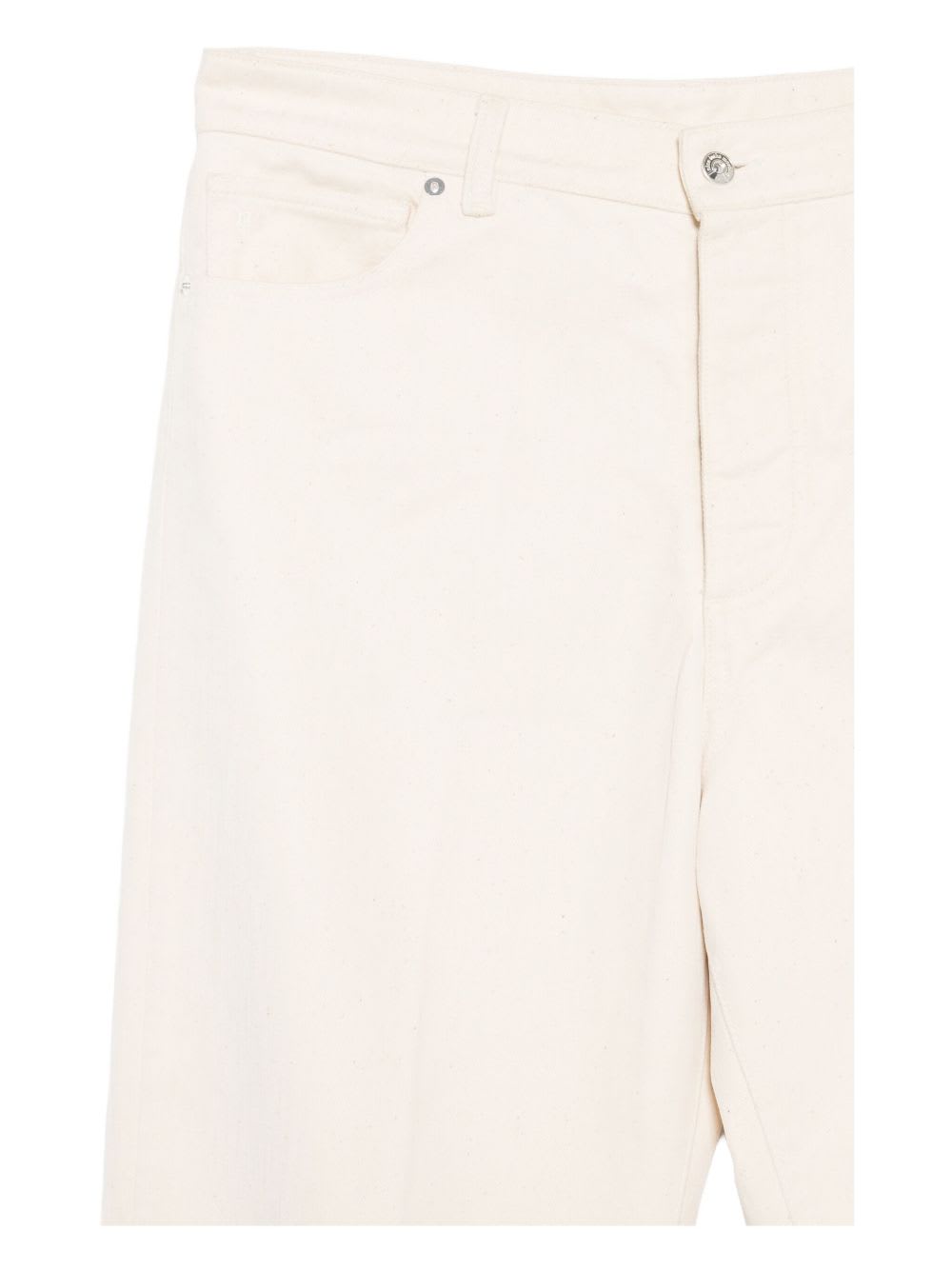Nine In The Morning Beige Five-pocket Trousers In Neutral