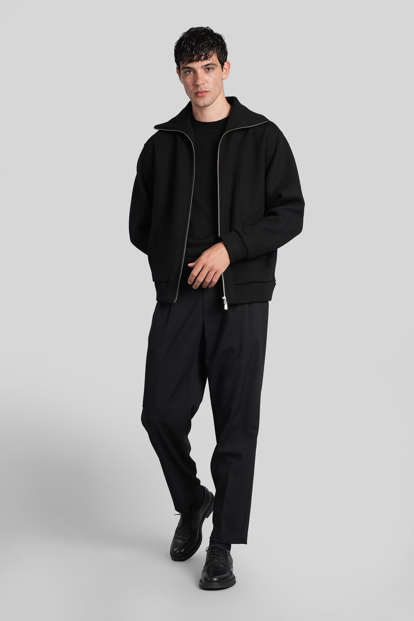 Barena Venezia Griego Knitwear In Blue Wool In Black