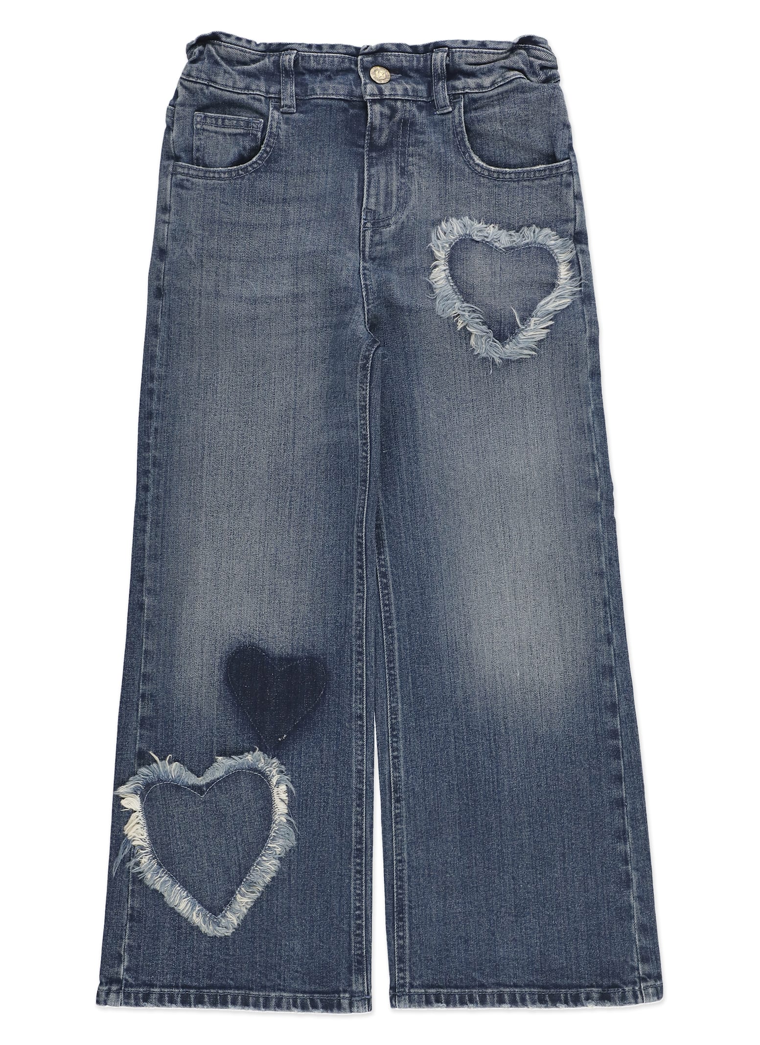 Shop Golden Goose Cotton Jeans In Blue