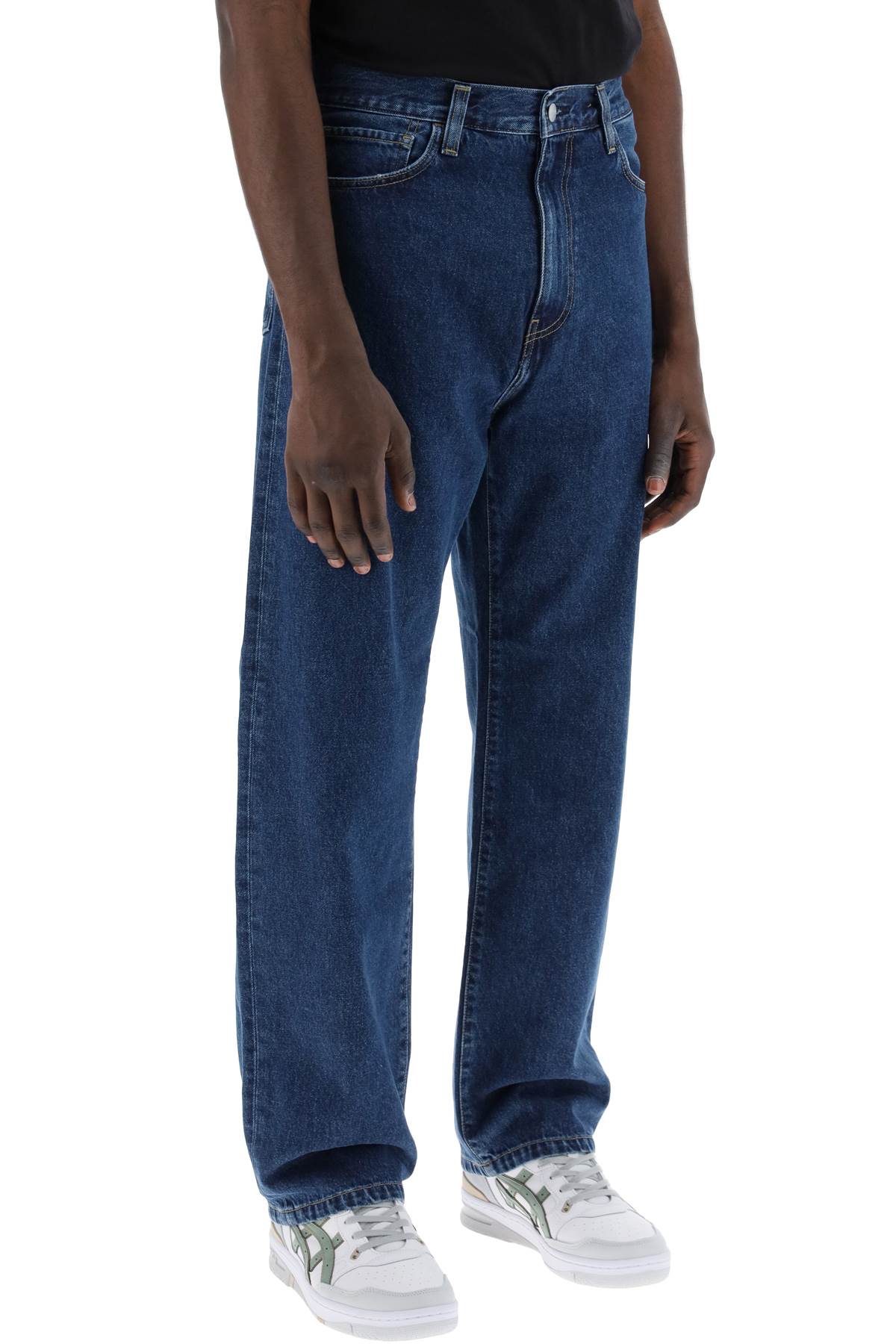 Shop Carhartt Landon Loose Fit Jeans In Blue (blue)