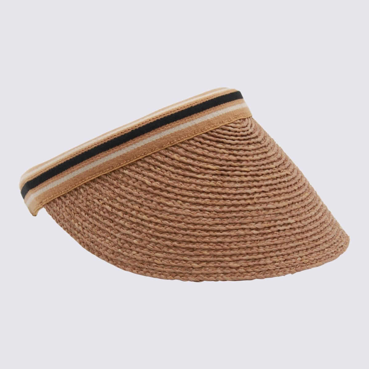 Helen Kaminski Stylish Wide Brim Woven Straw Hat In Brown
