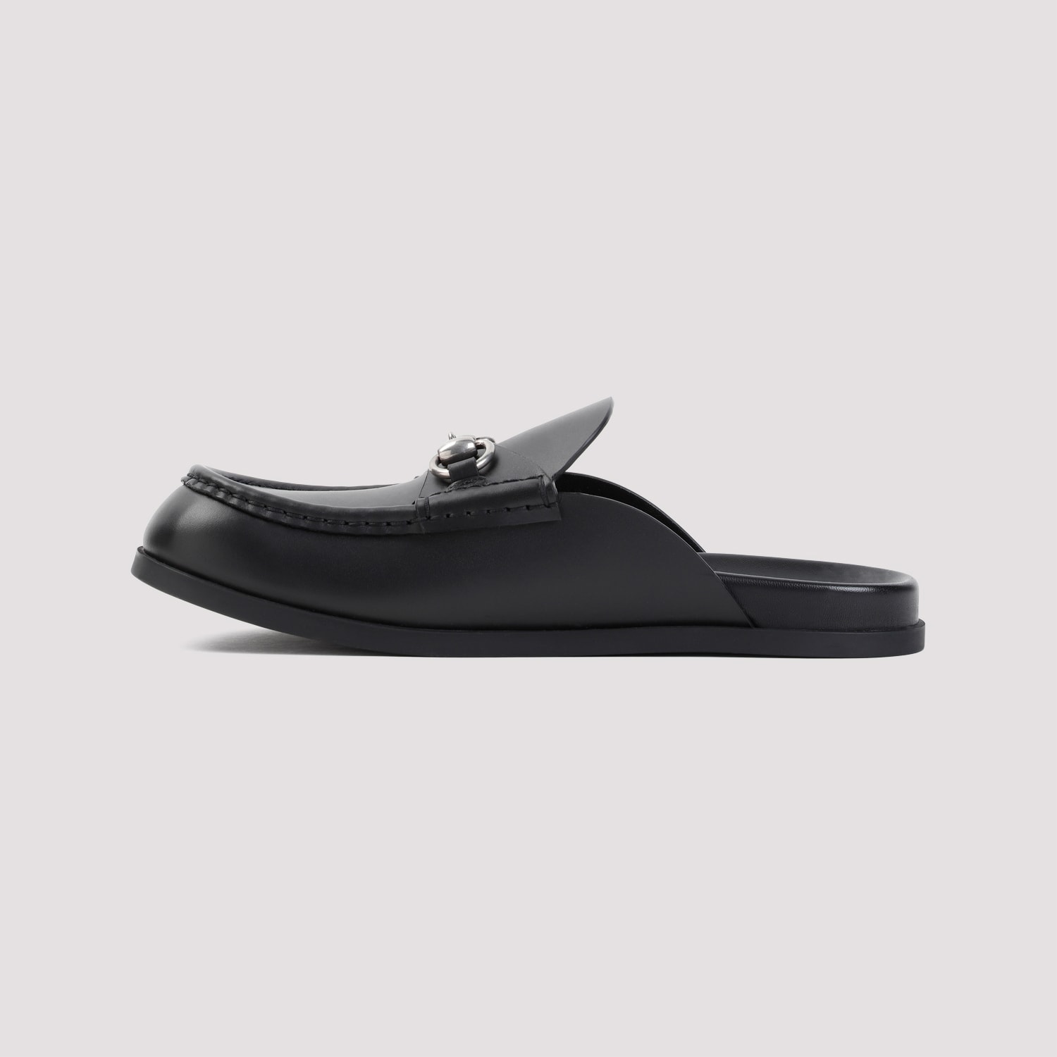 Shop Gucci Rhein Mules In Black