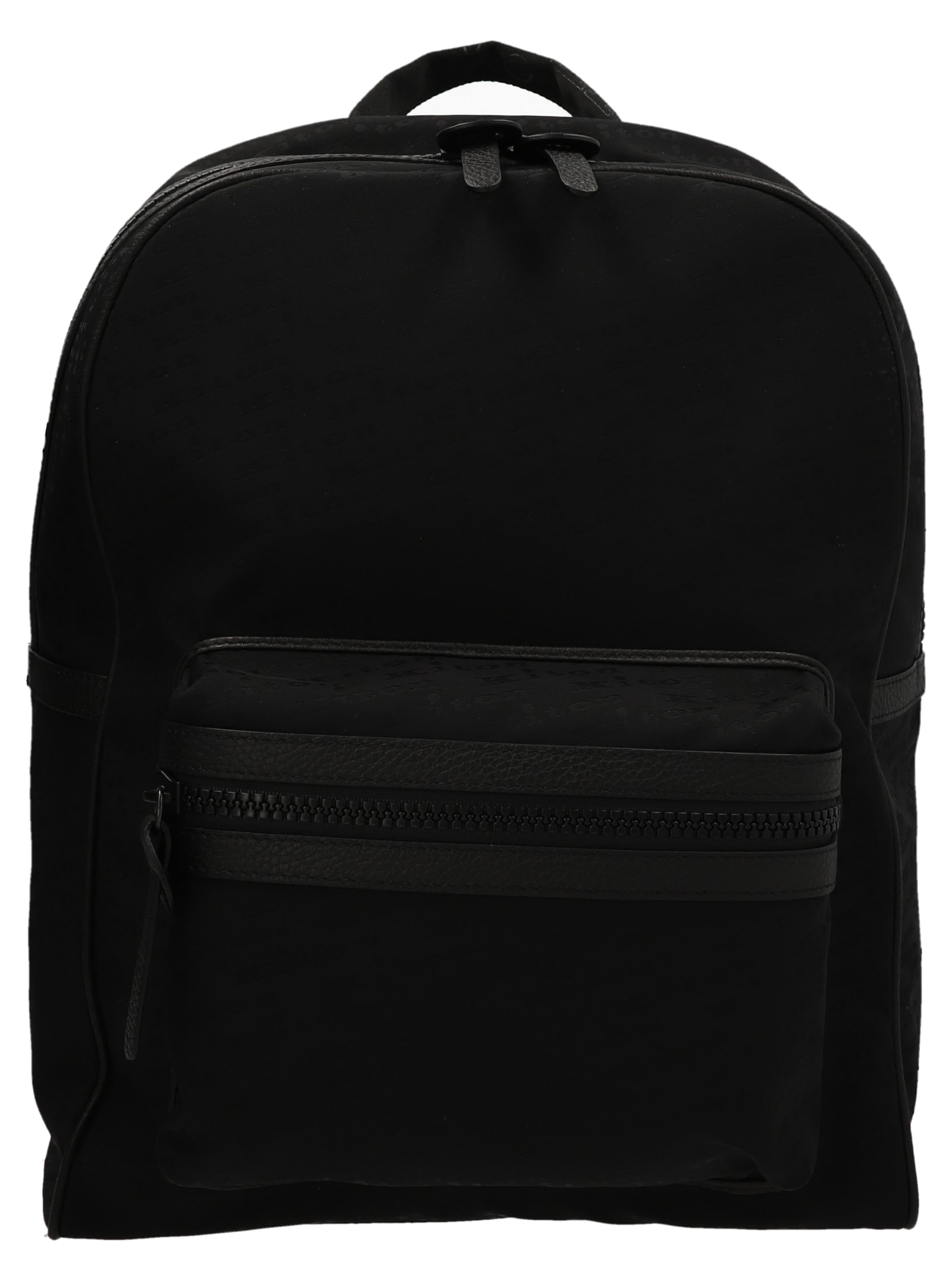 Kiton Logo Nylon Backpack