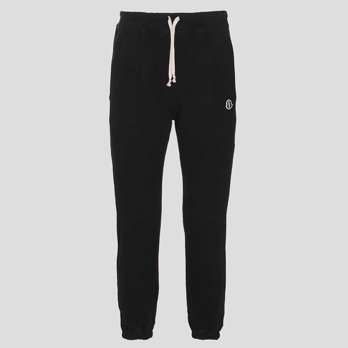 Moncler + Rick Owens Black Cotton Pants