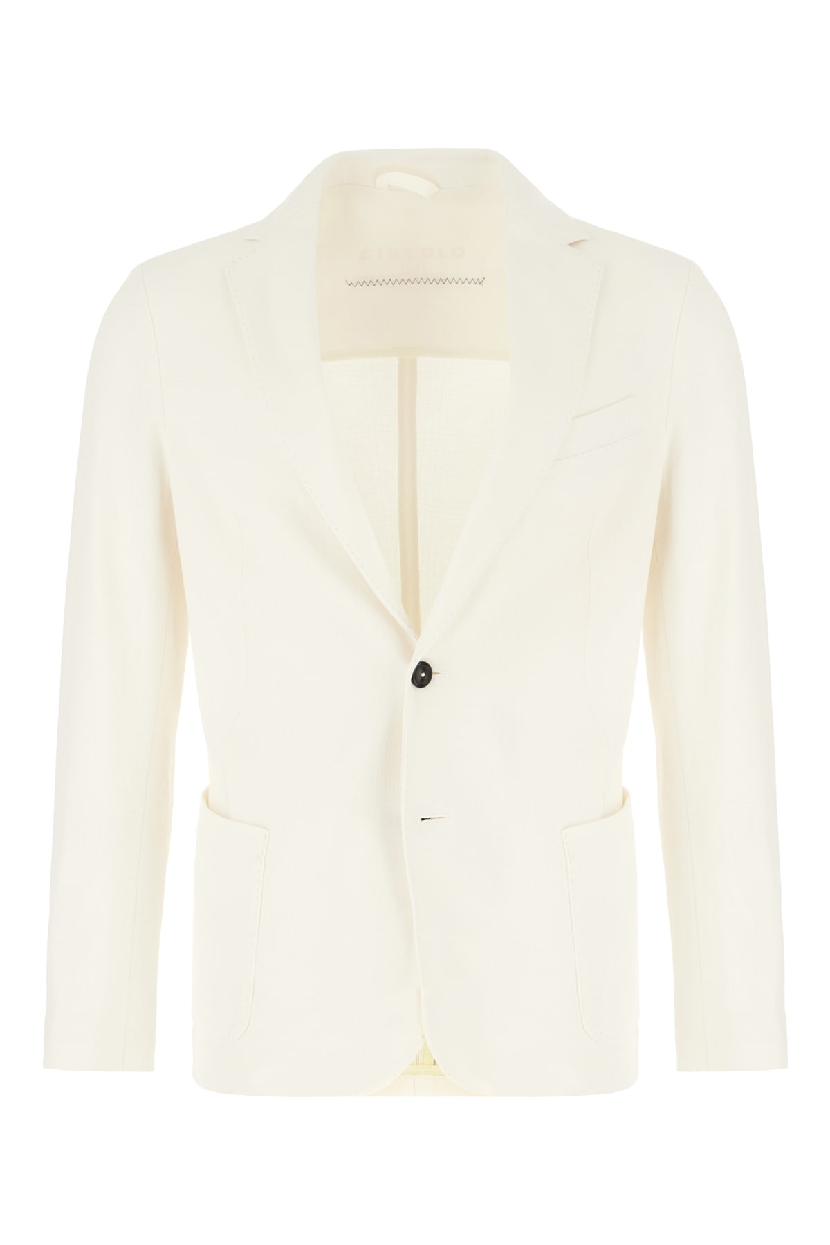 Ivory Cotton Blazer