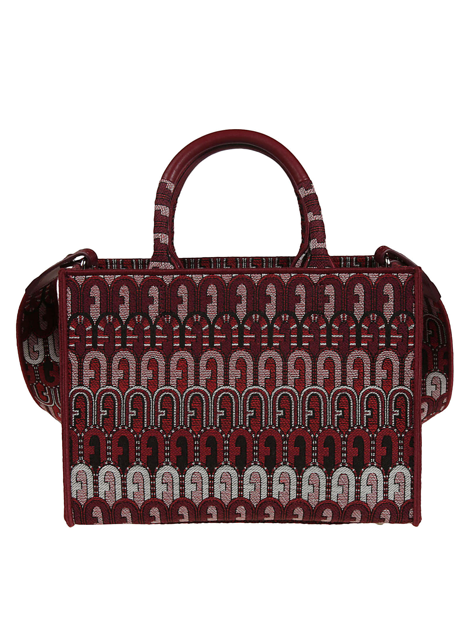 Furla All-over Printed Top Handle Tote