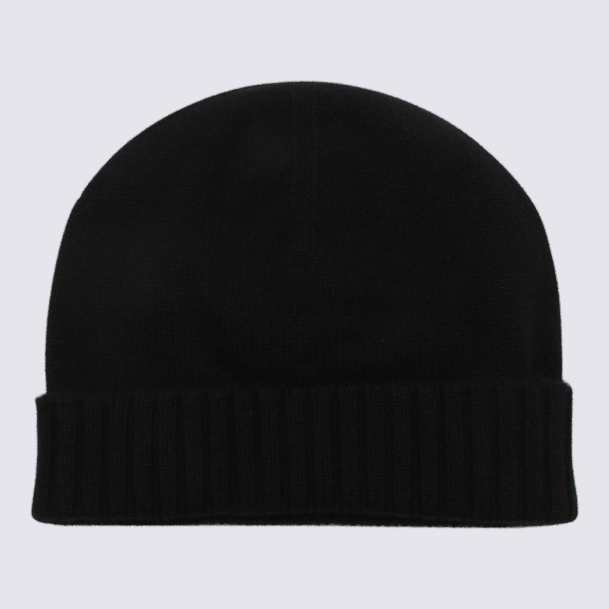 Malo Black Wool Beanie In Black