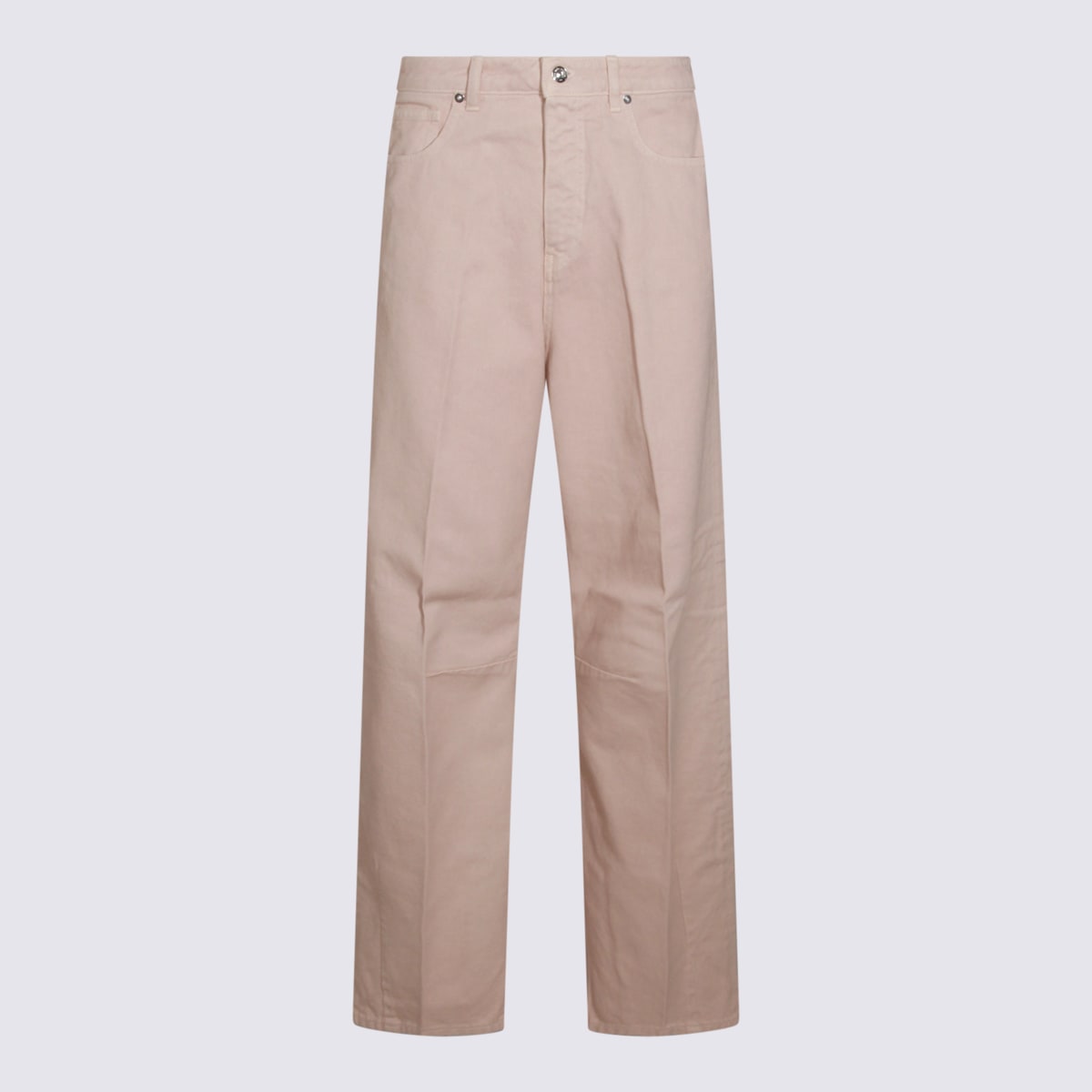 Nine in the Morning Beige Cotton Jeans