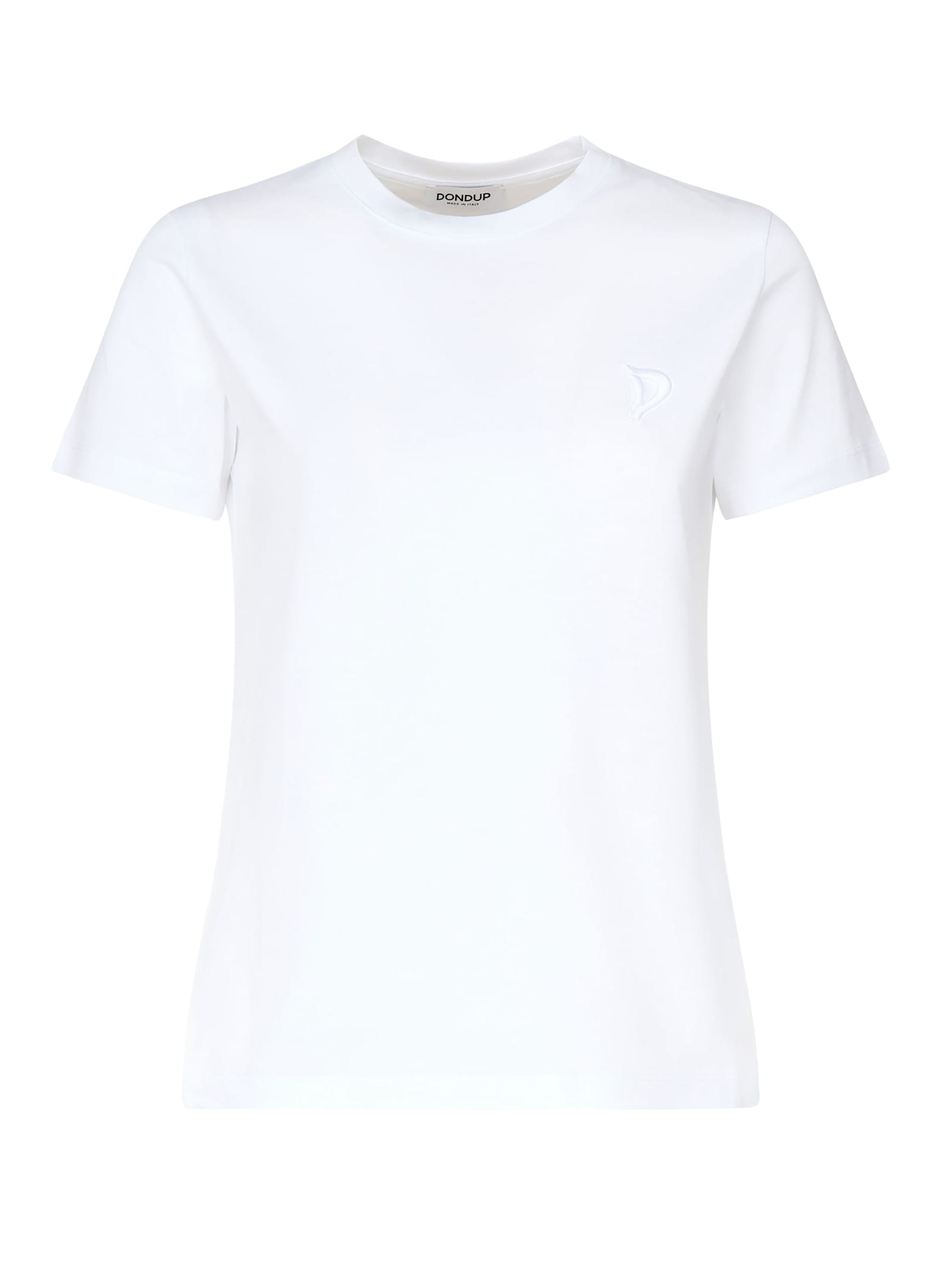 Dondup Cotton T-shirt In White