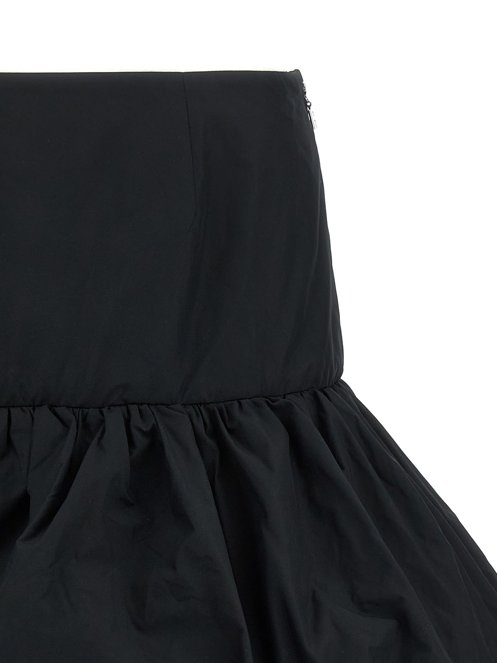 Rotate Birger Christensen Mini Balloon Skirt In Black