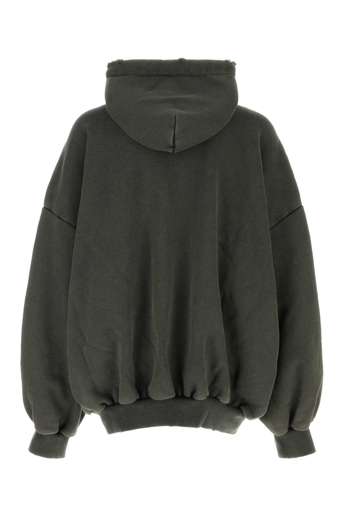 Miharayasuhiro Maison Mihara Yasuhiro Charcoal Cotton Oversize Sweatshirt