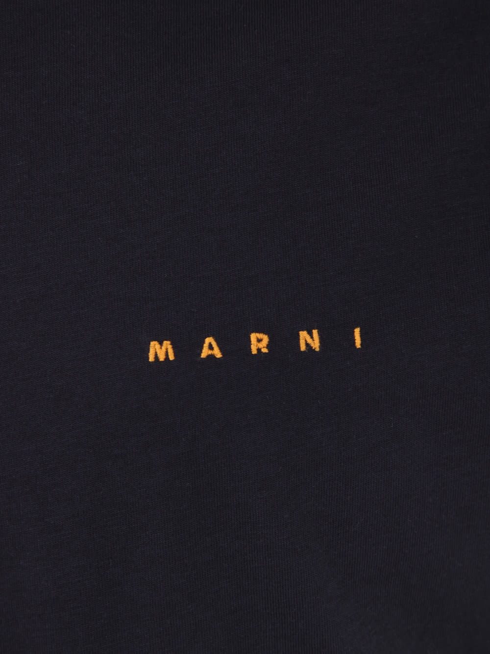 Shop Marni T-shirt In Blublack