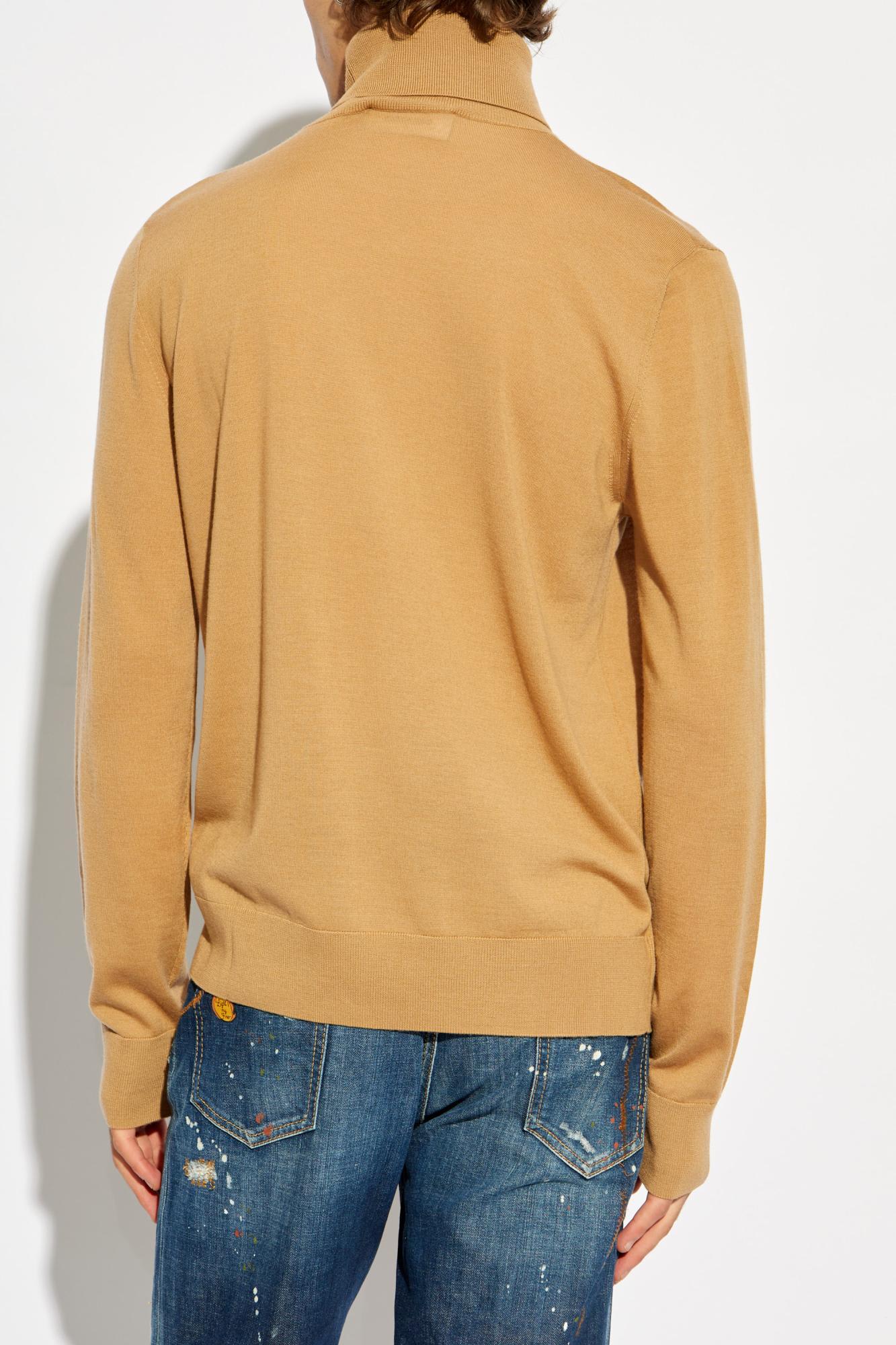 Shop Dsquared2 Woolen Turtleneck