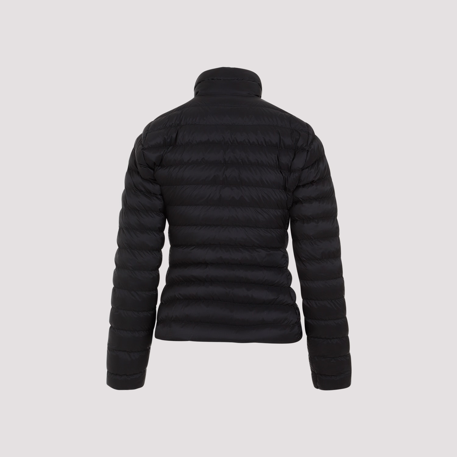 Shop Balenciaga Ski Fitted Puffer Jacket In Black